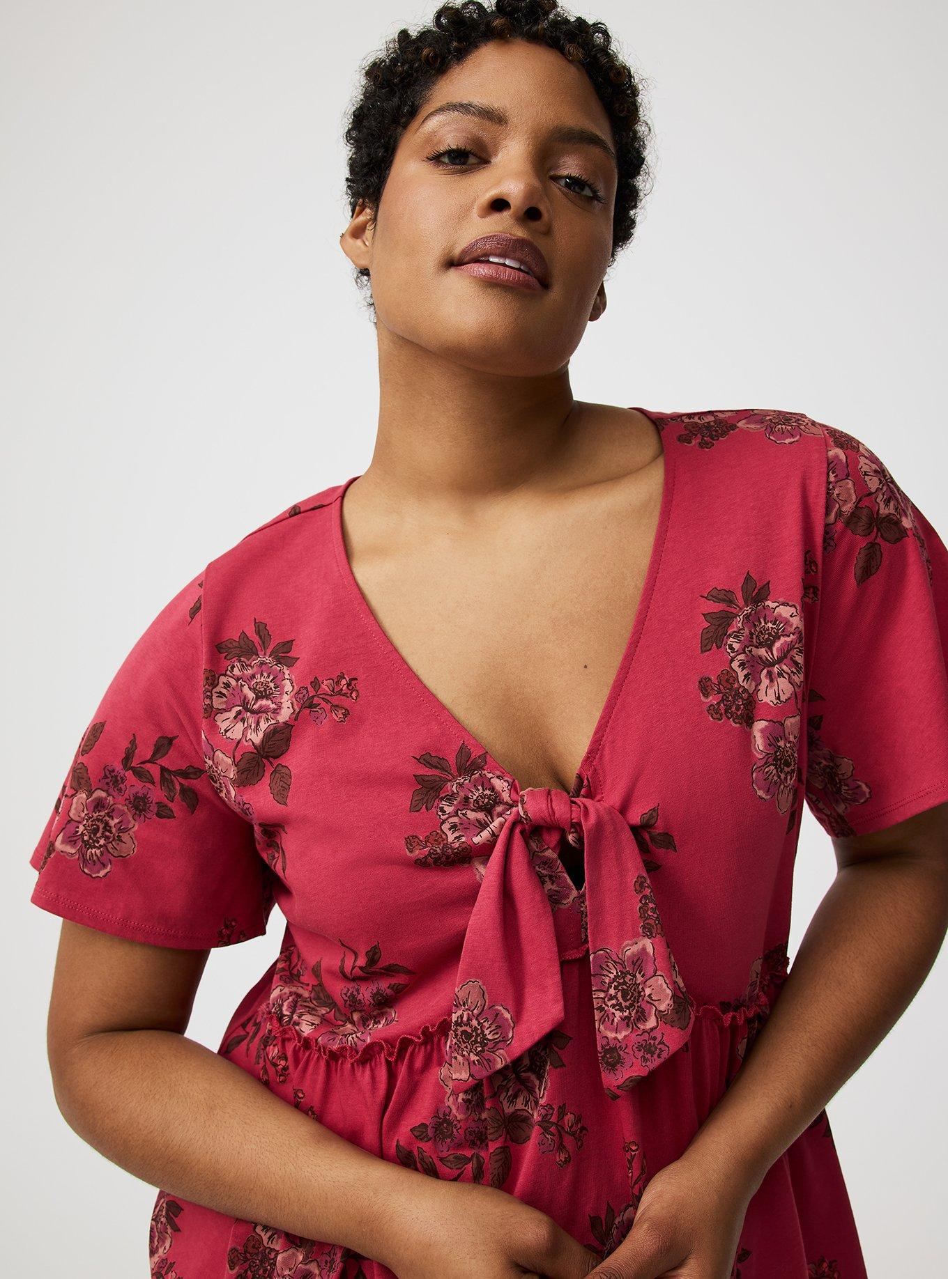 Heritage Jersey V-Neck Top