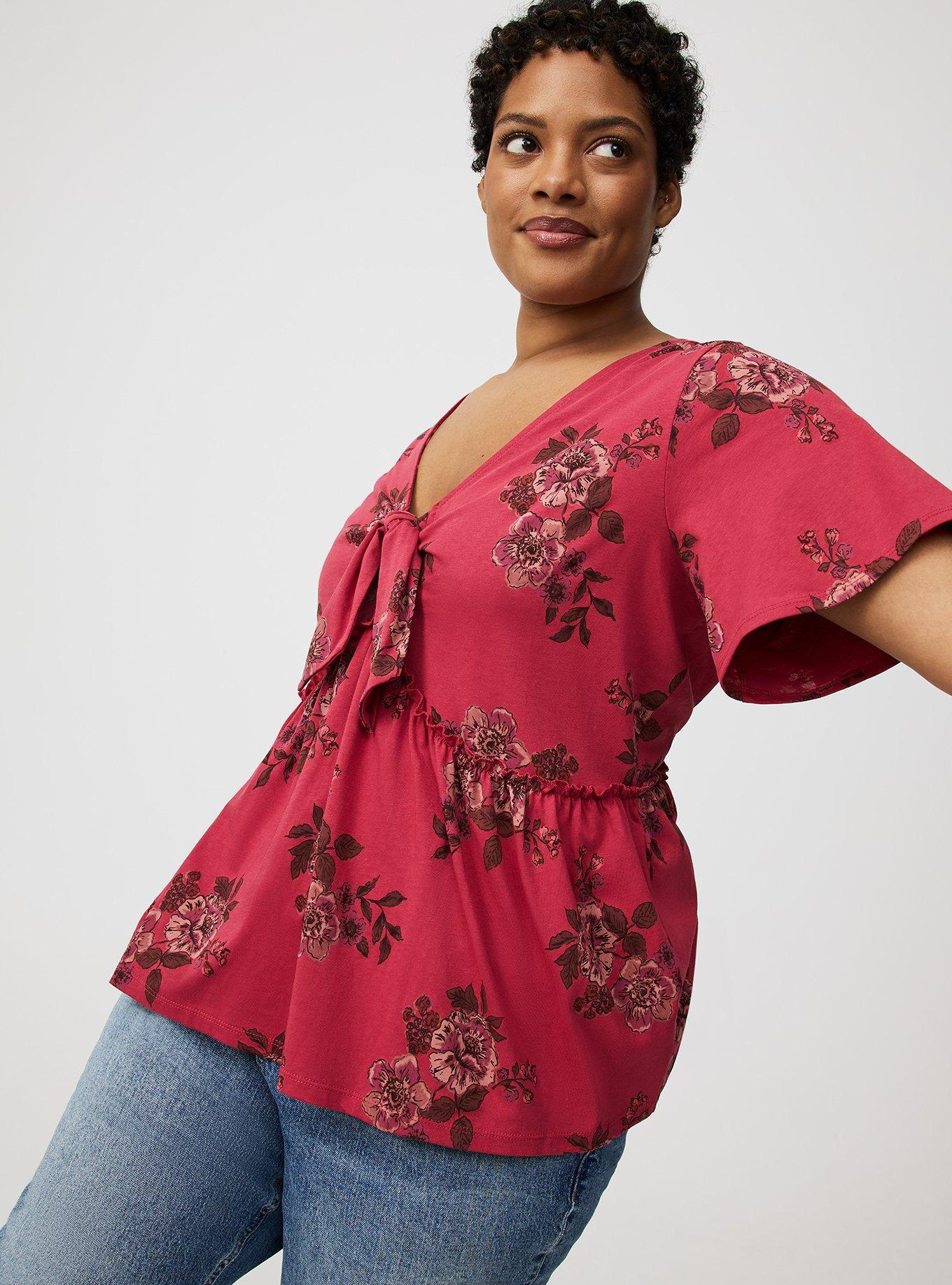 Heritage Jersey V-Neck Top