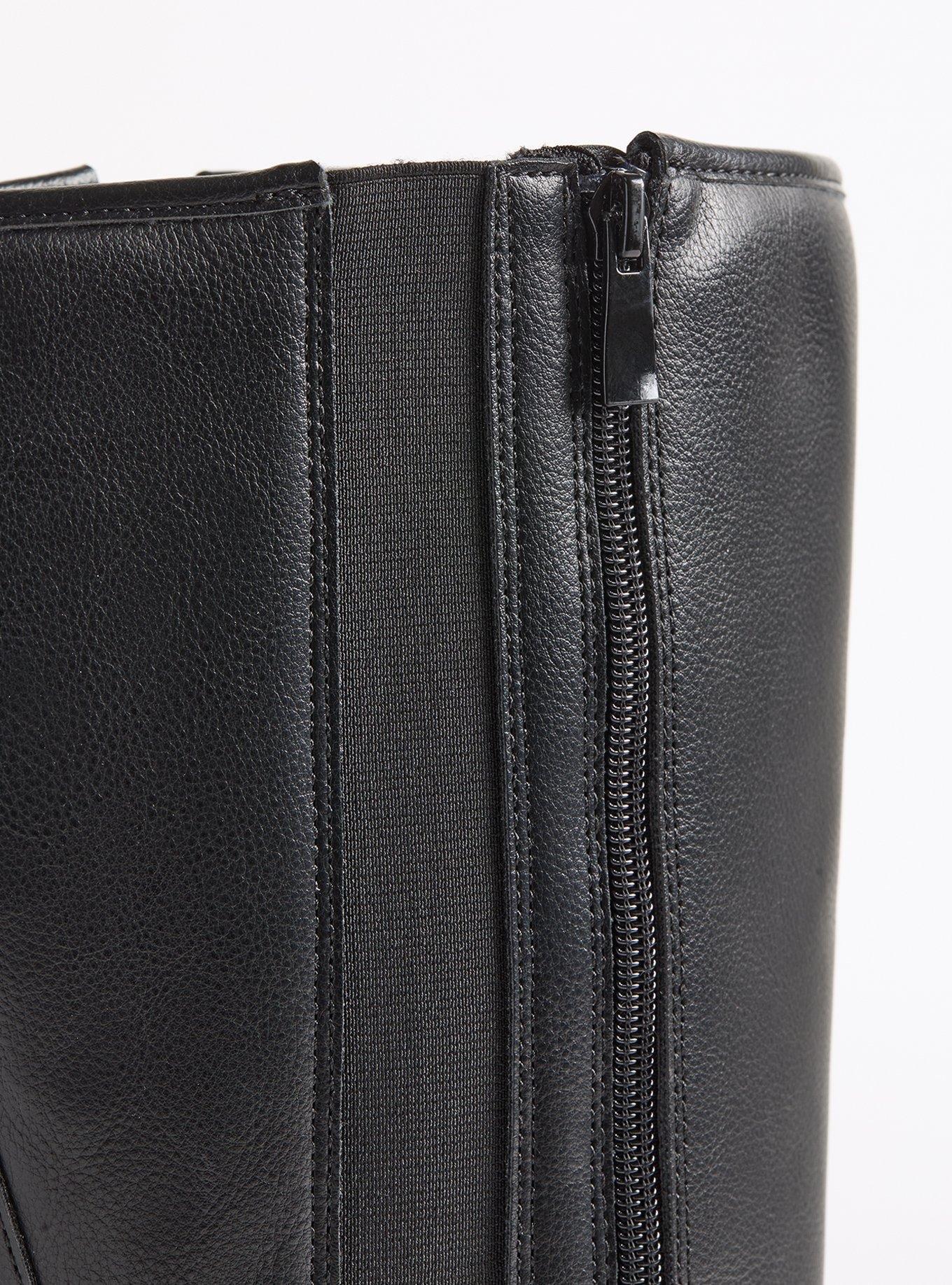 Plus Size - Multi Buckle Moto Knee Boot (WW) - Torrid