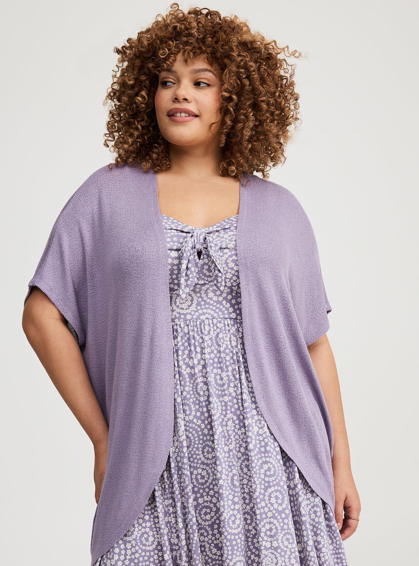 Plus Size - Open Front Cocoon Cardigan - Torrid Plus Size - Open Front Cocoon Cardigan - Torrid