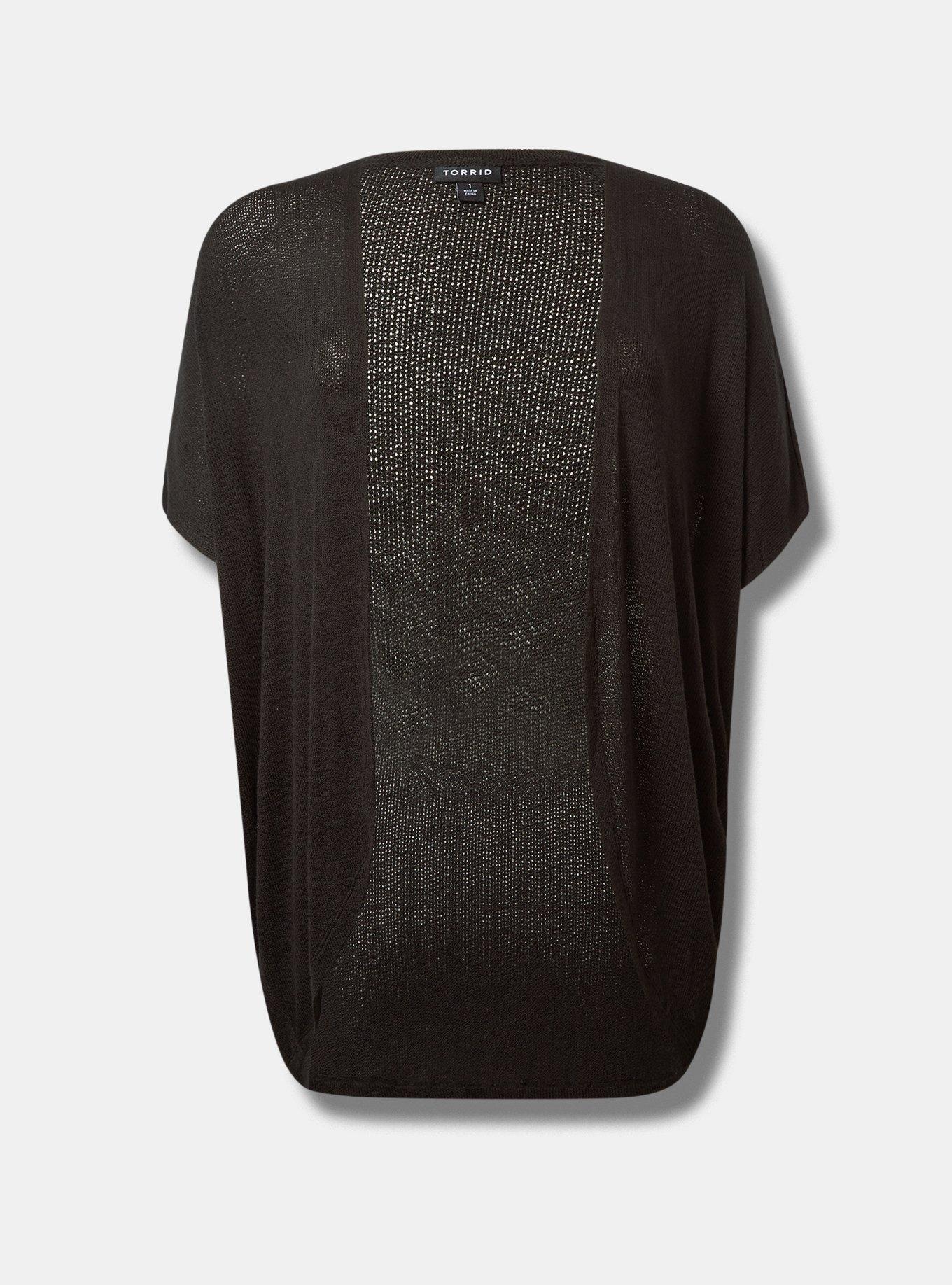 Open Front Cocoon Cardigan