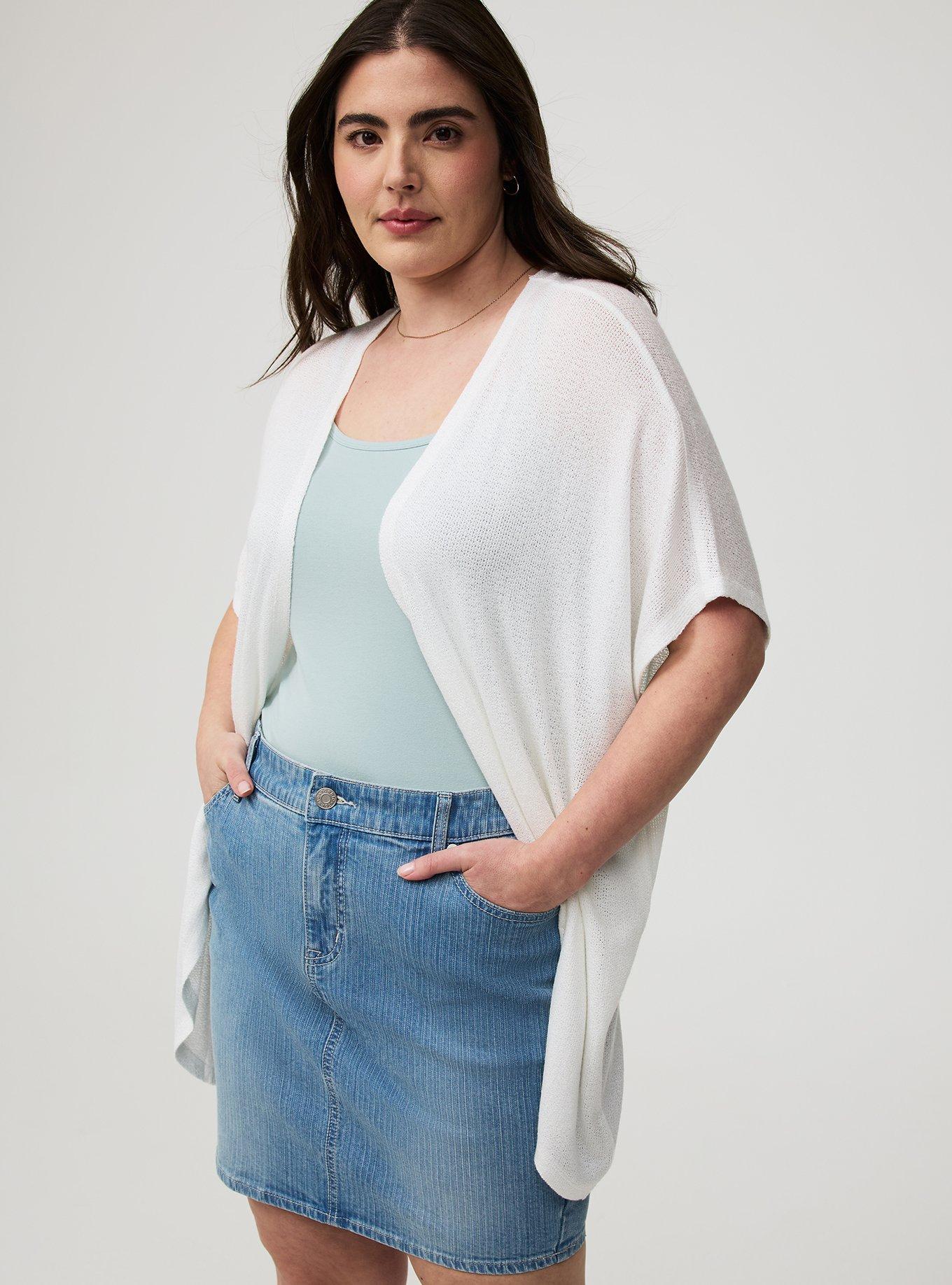 Open Front Cocoon Cardigan