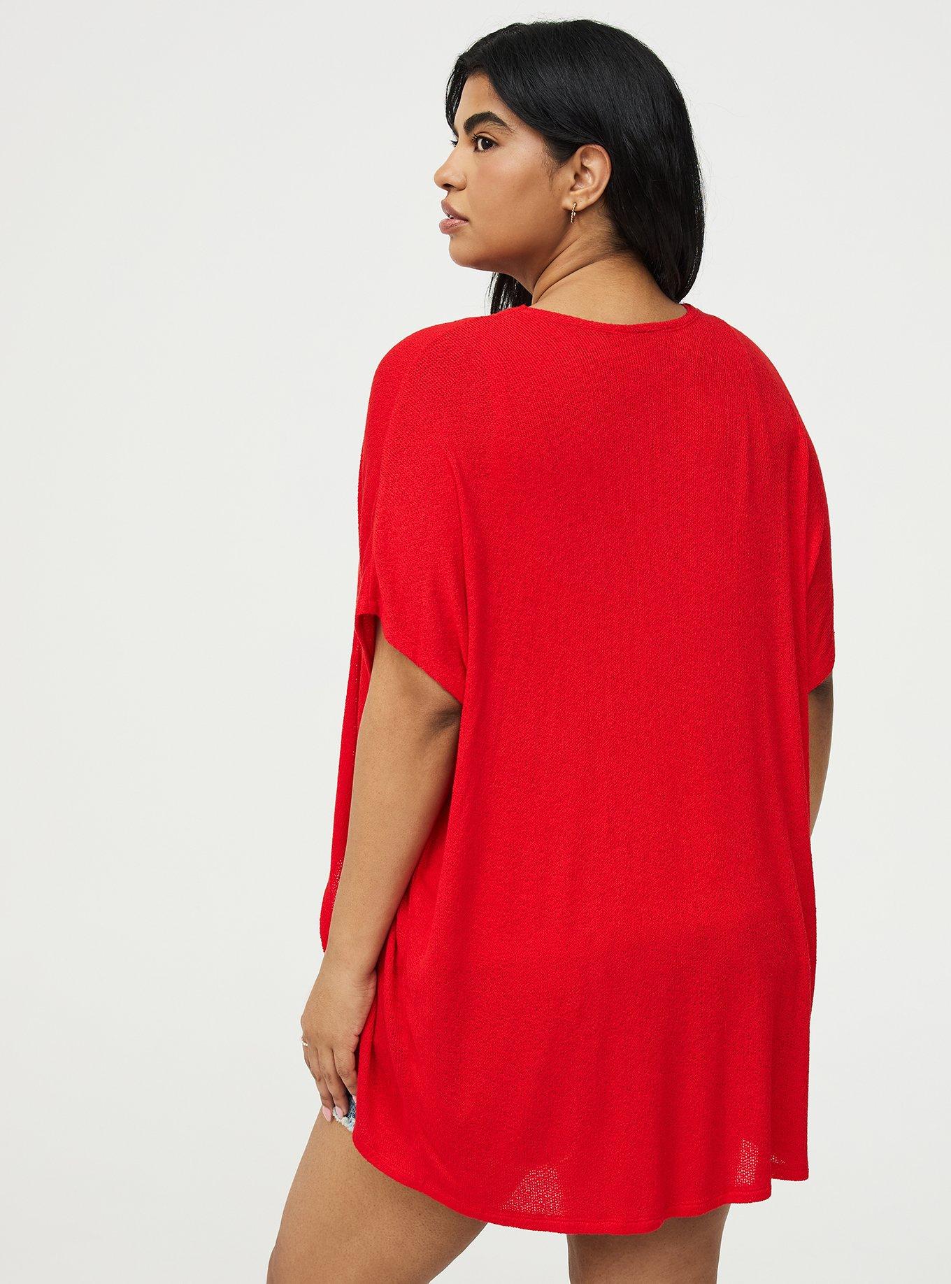 Open Front Cocoon Cardigan, ADRENALINE RUSH, alternate