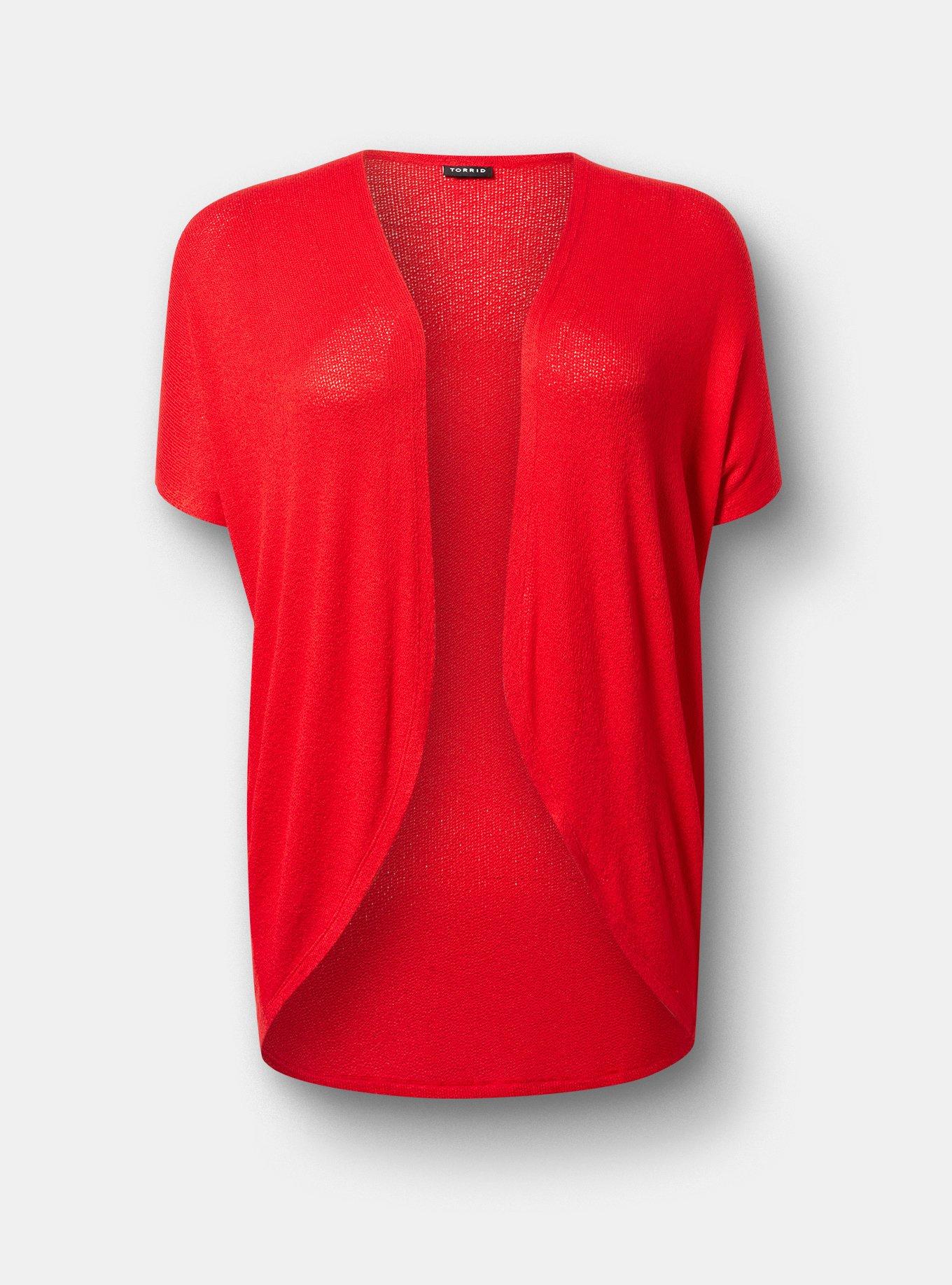 Open Front Cocoon Cardigan, ADRENALINE RUSH, hi-res