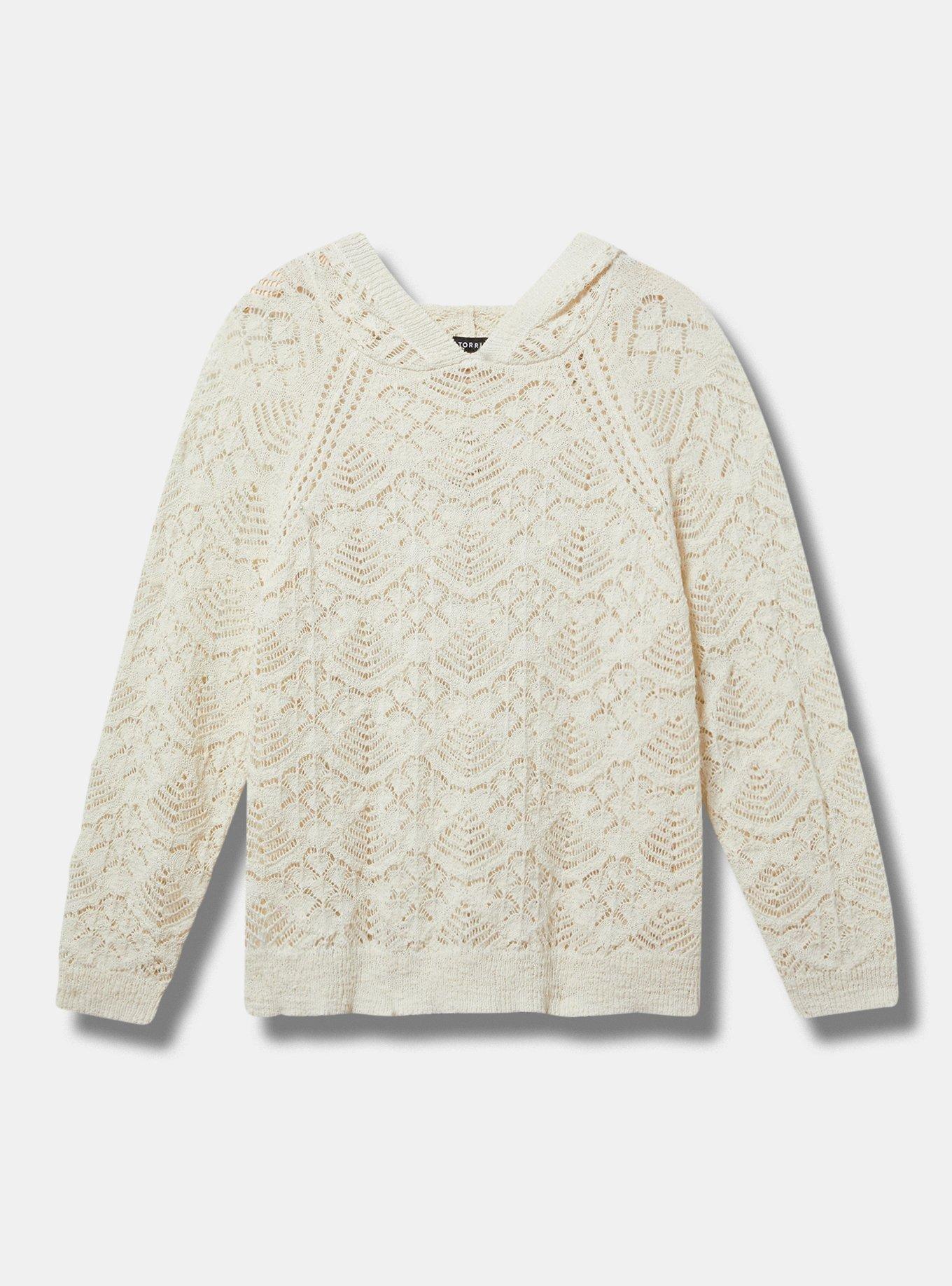 Pointelle Hoodie