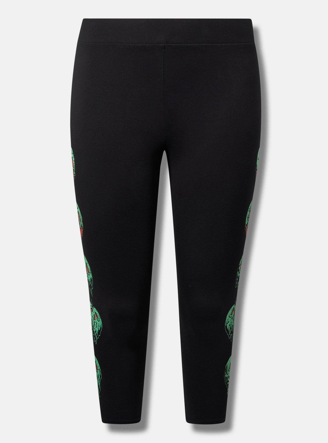 Disney Snow White Poison Apple Crop Legging, DEEP BLACK, hi-res