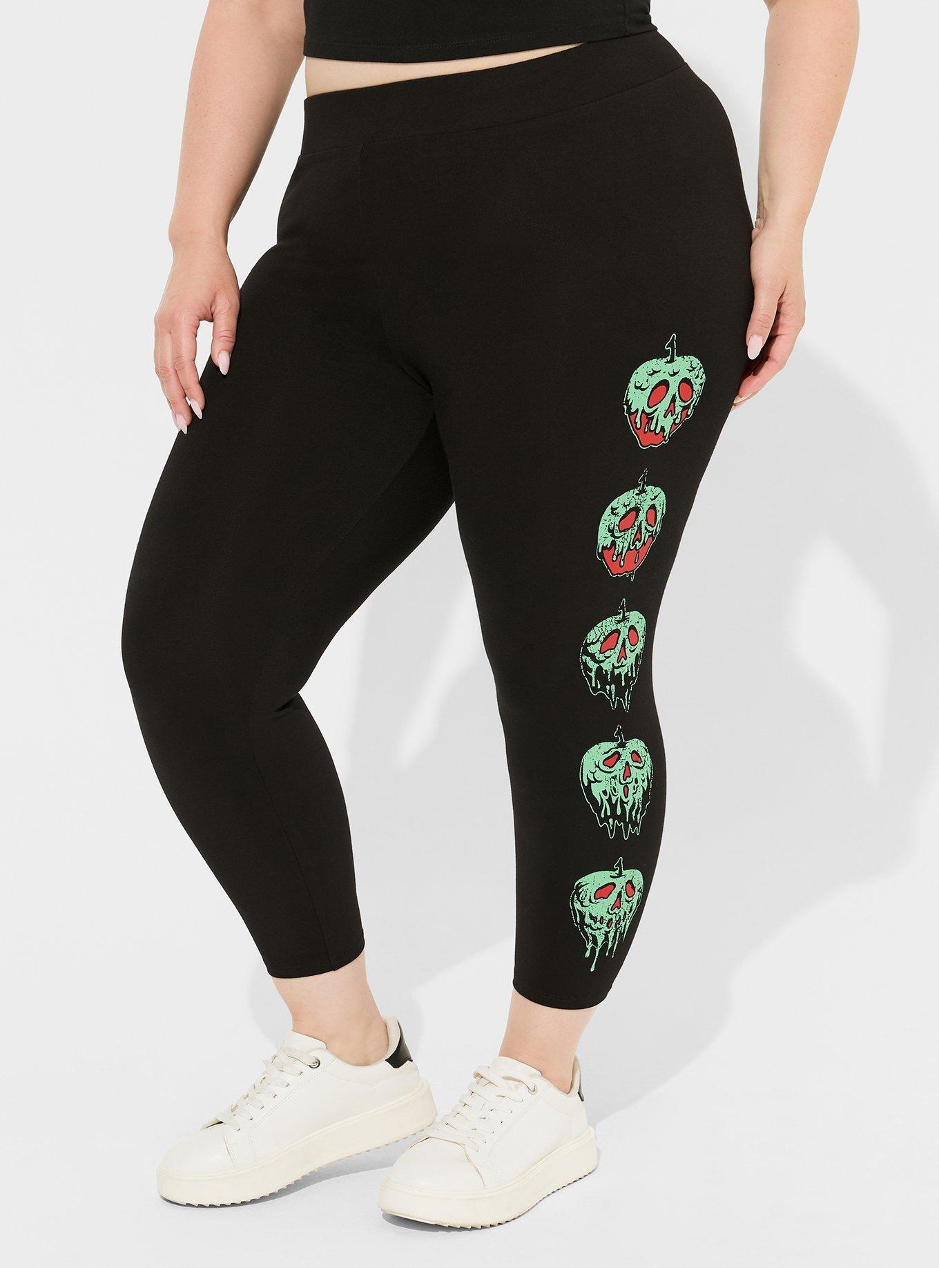 Disney Snow White Poison Apple Crop Legging, DEEP BLACK, hi-res