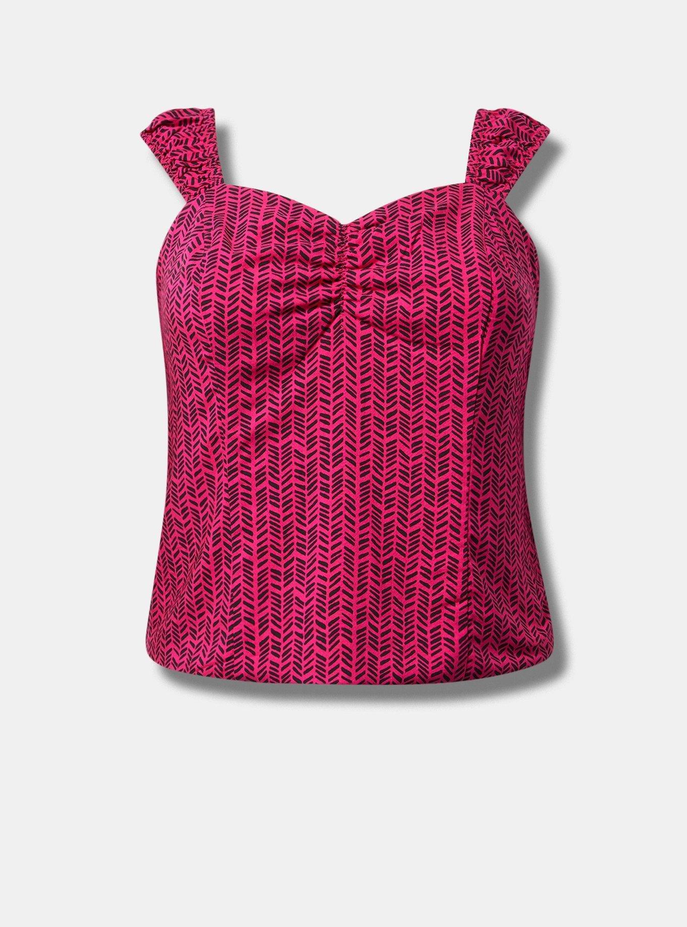 Challis Smocked Crop Top