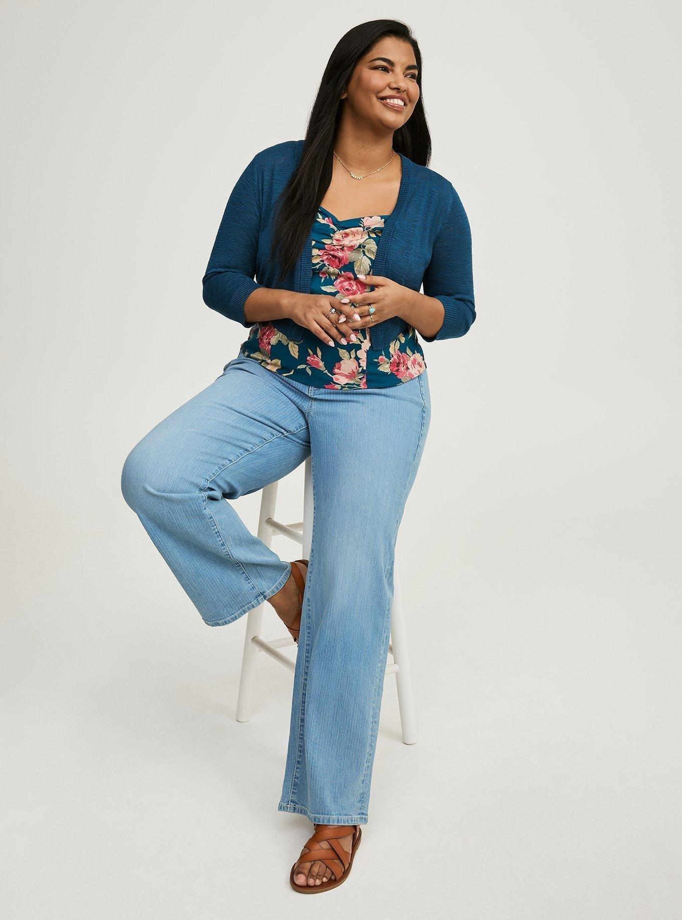 Challis Smocked Crop Top