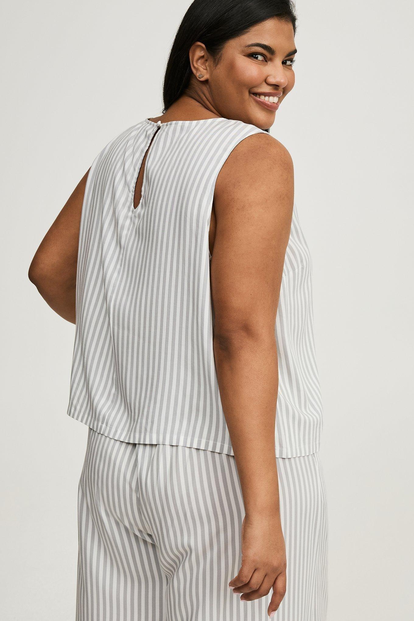 Challis Crop Shell Top