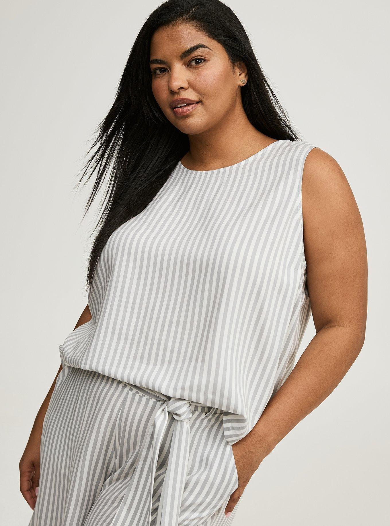 Challis Crop Shell Top