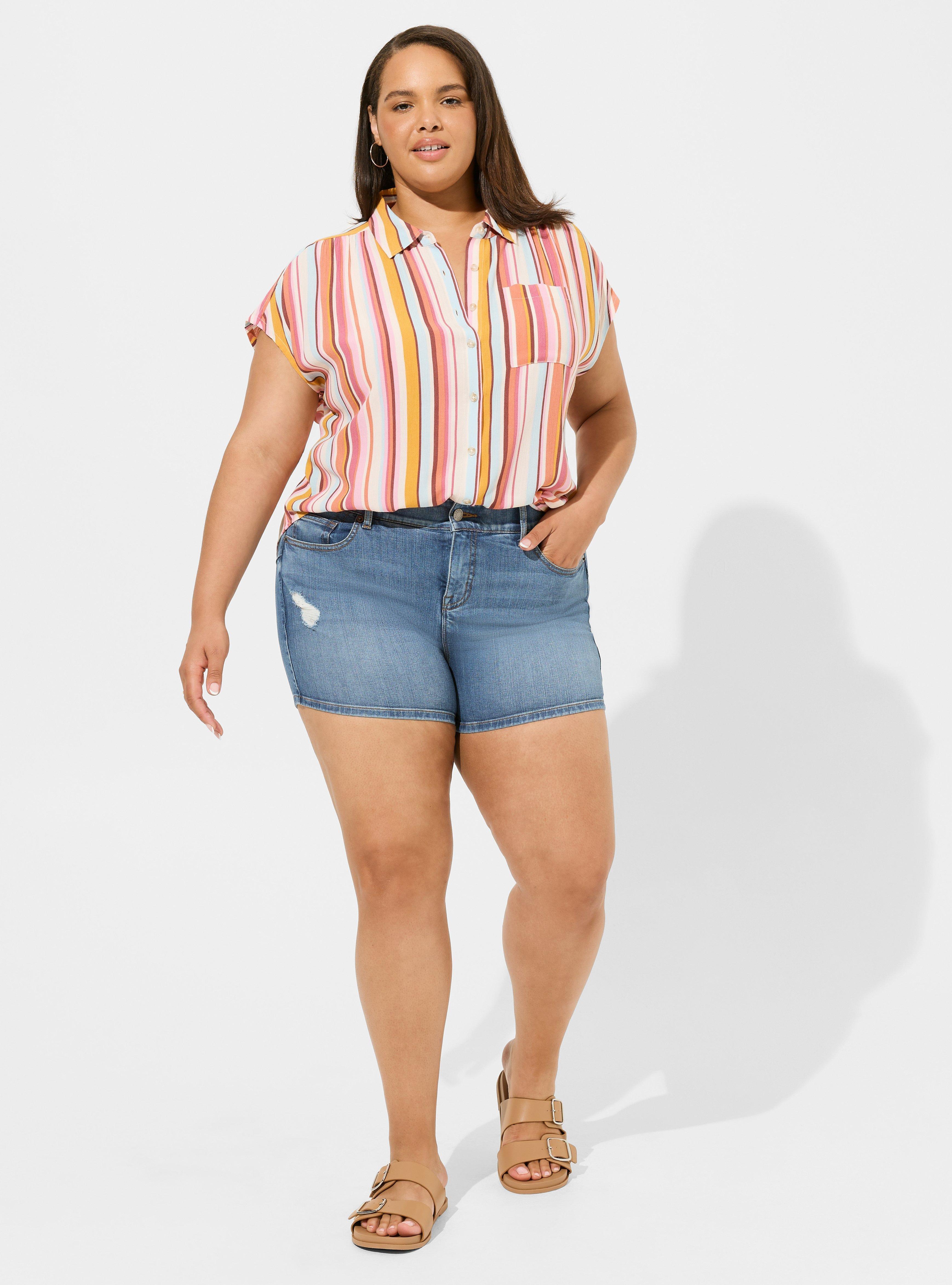 Crinkle Gauze Dolman Shirt