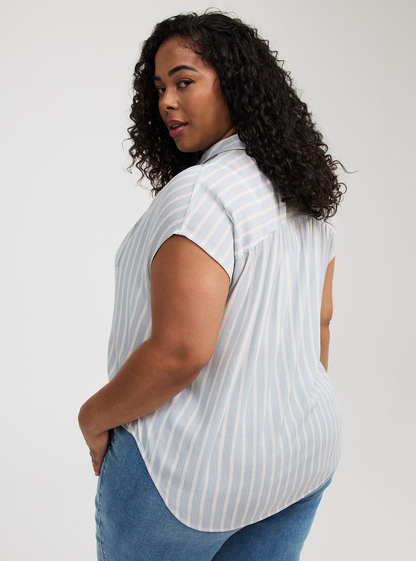 Crinkle Gauze Dolman Shirt