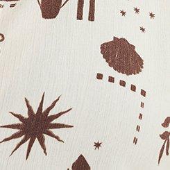 Crinkle Gauze Dolman Shirt, PICTURE PERFECT IVORY, swatch