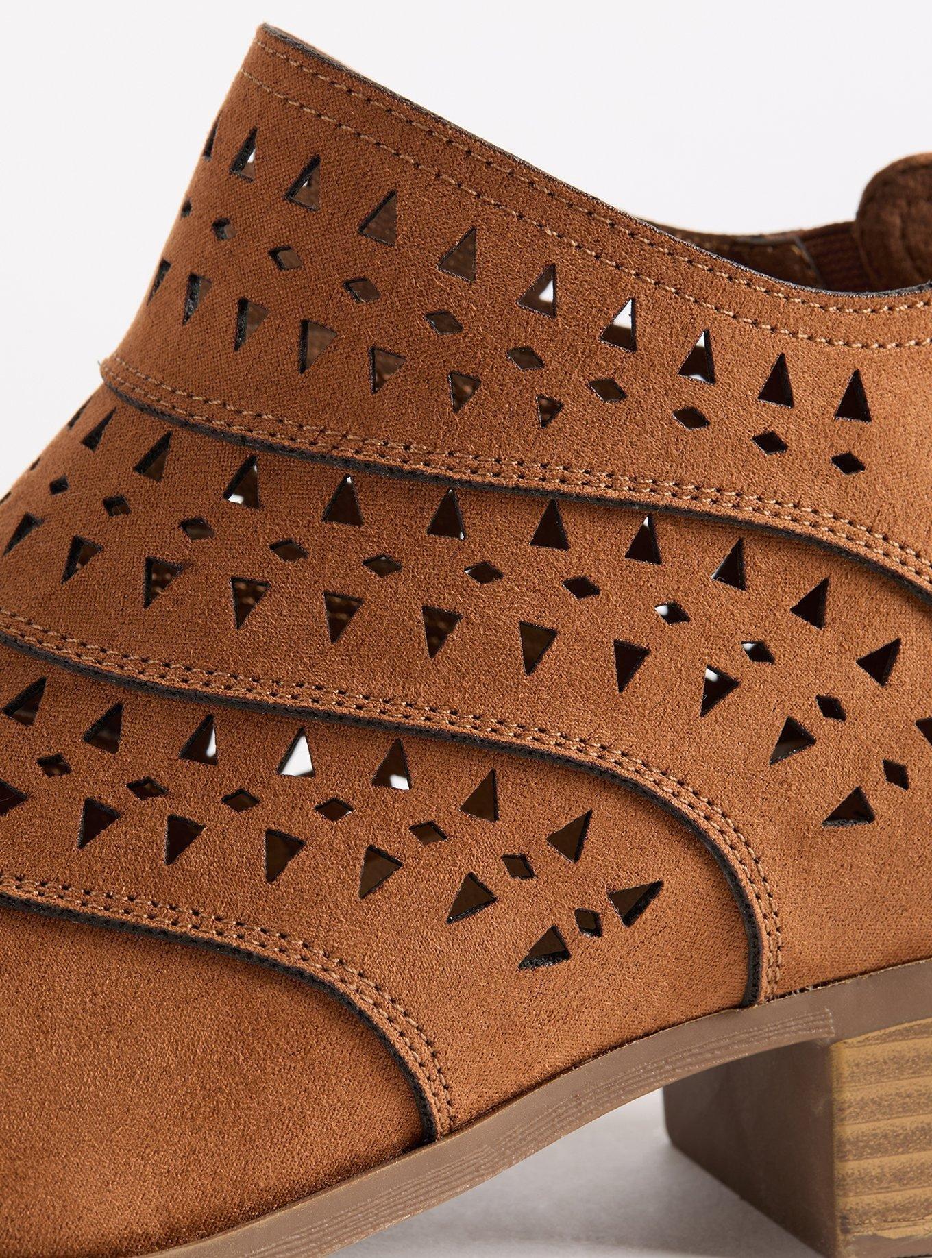 Perforated Ankle Bootie (WW