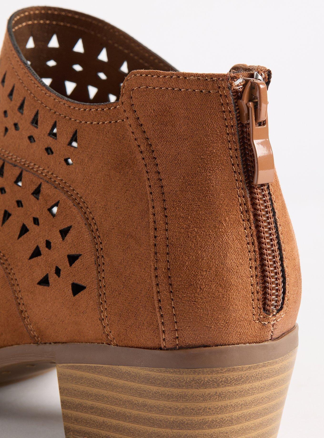 Perforated Ankle Bootie (WW