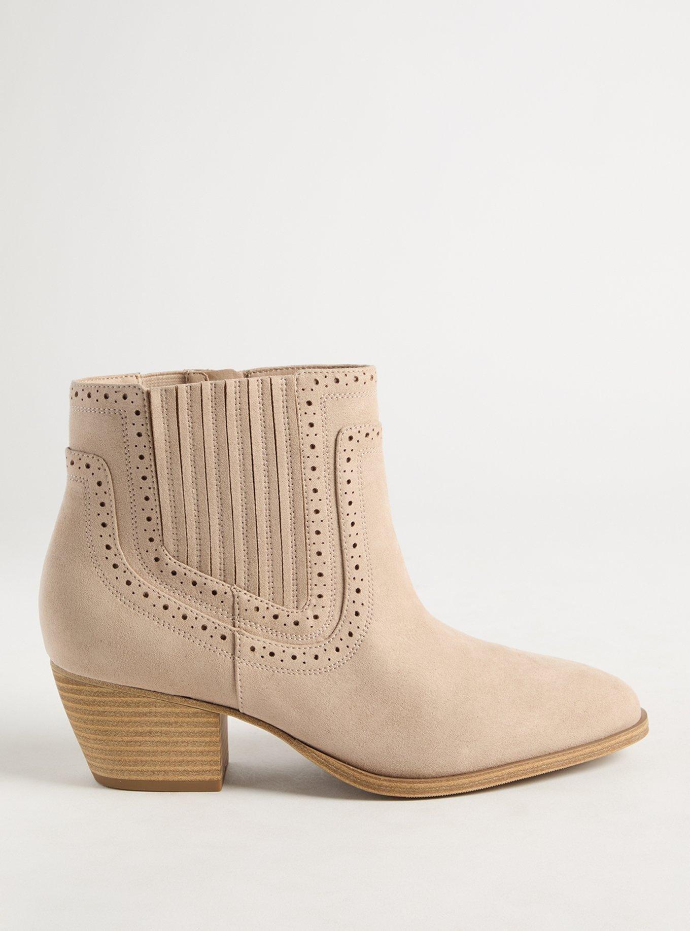 Western Detail Heeled Bootie (WW