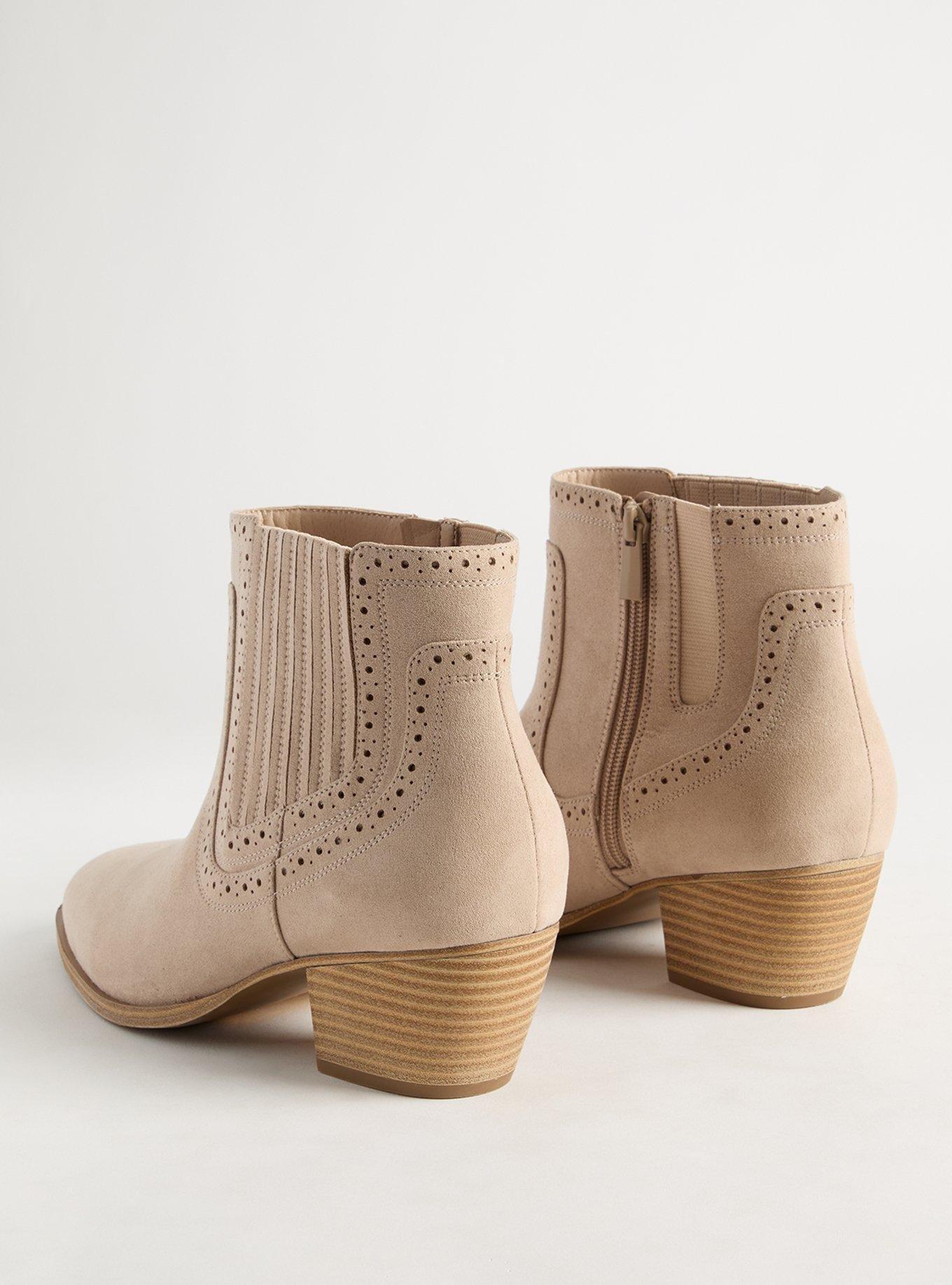 Western Detail Heeled Bootie (WW