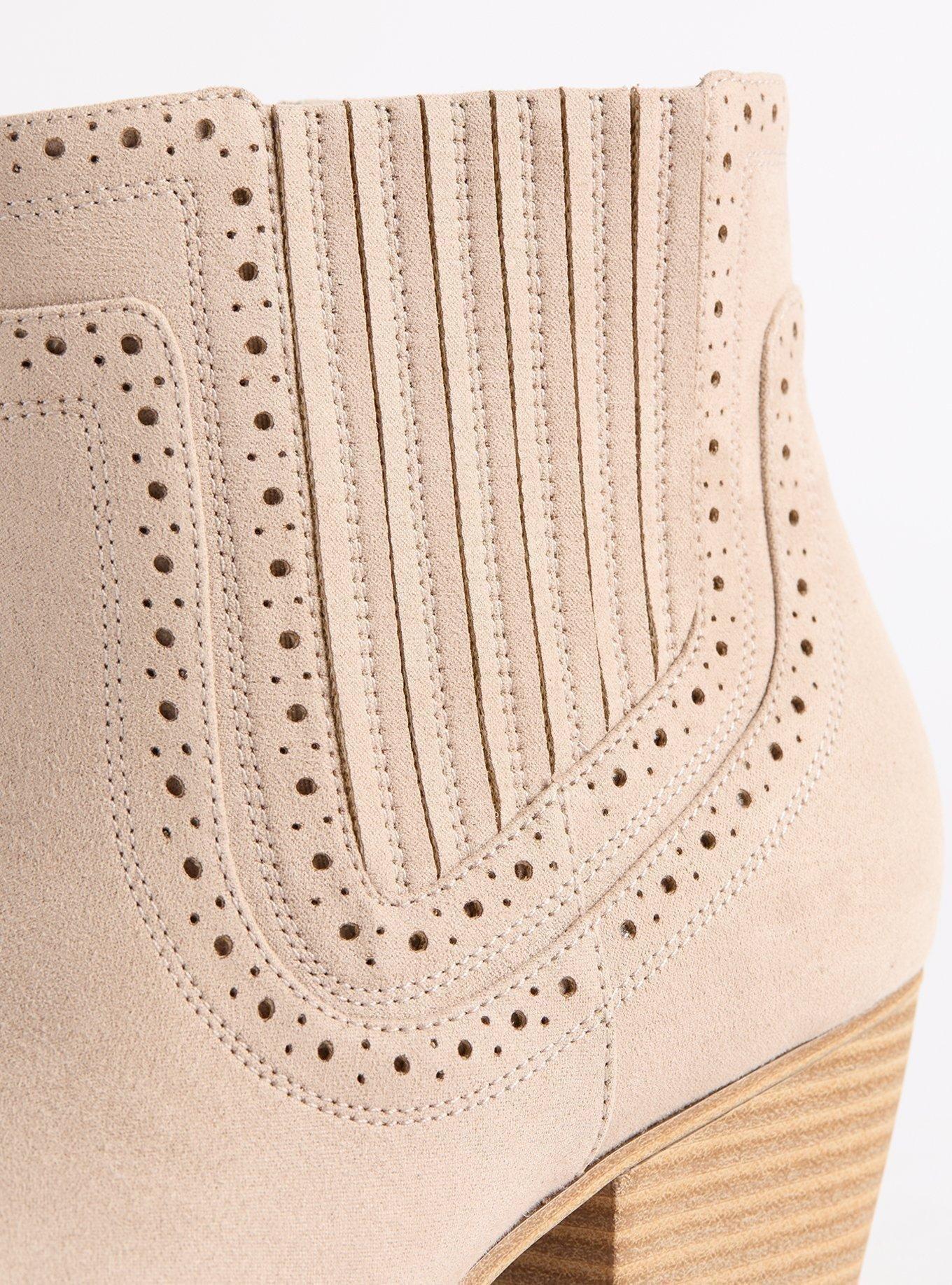 Western Detail Heeled Bootie (WW