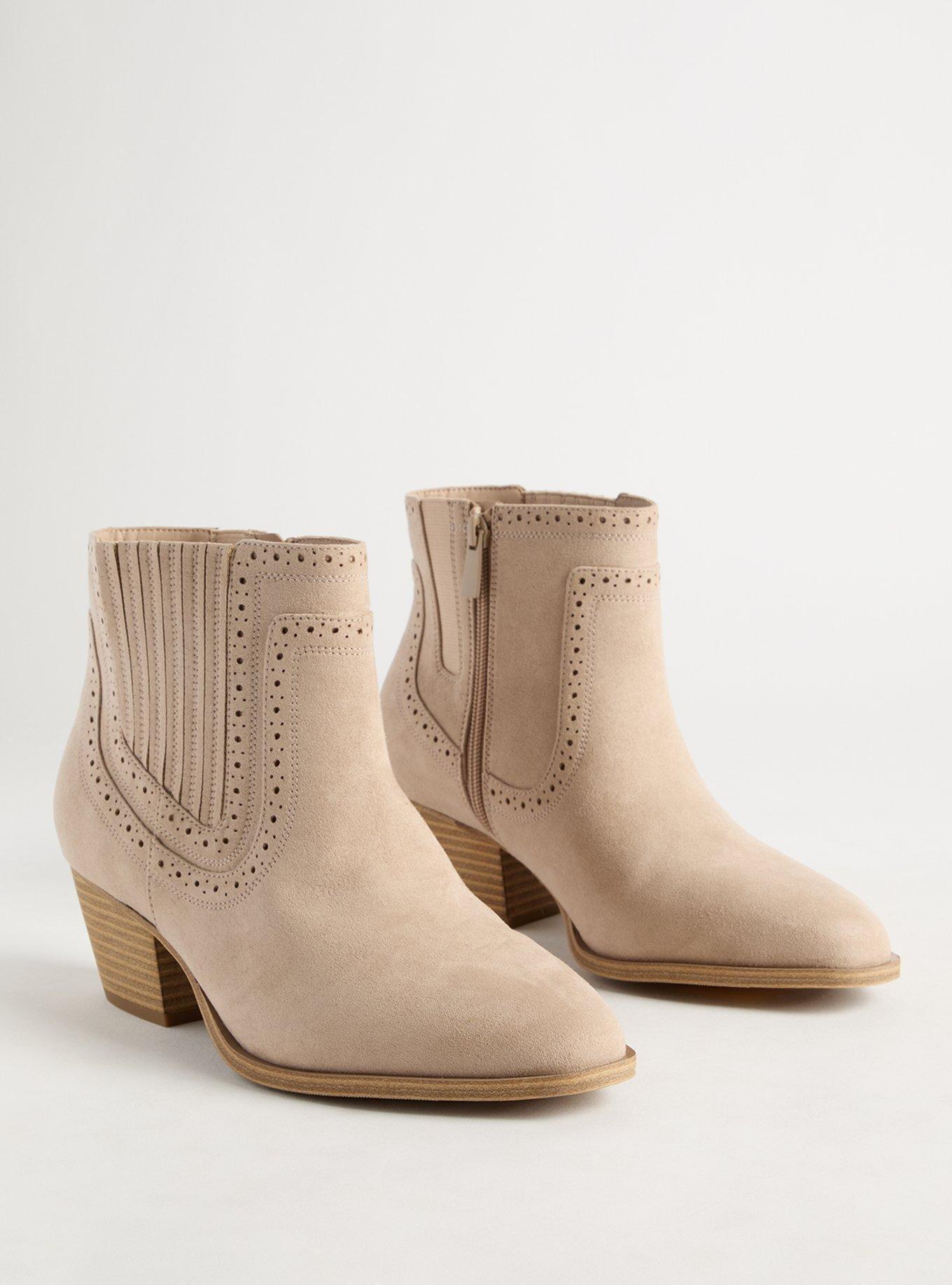 Western Detail Heeled Bootie (WW)