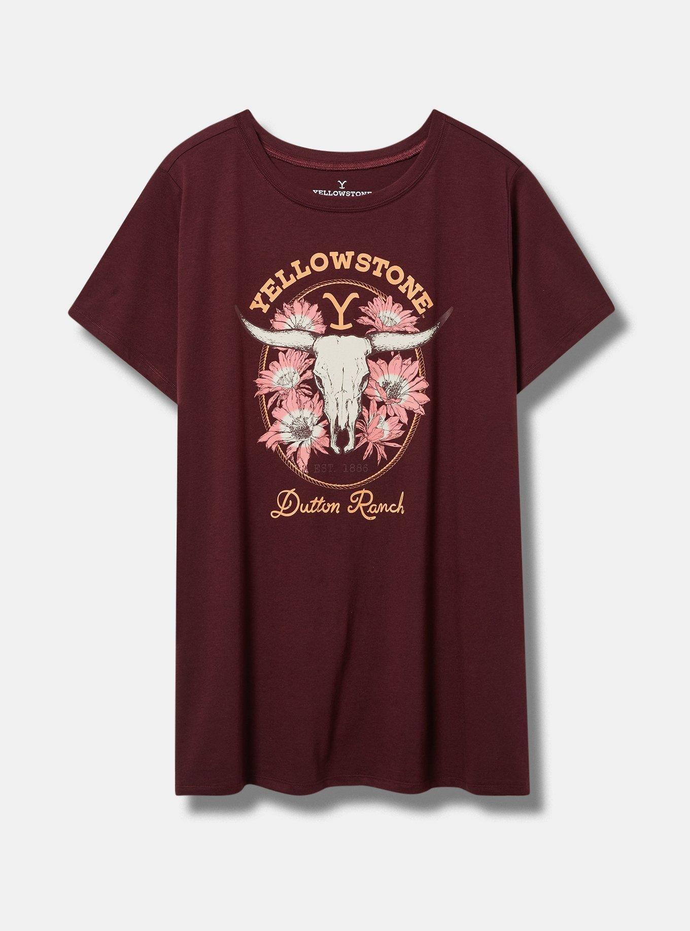 Yellowstone Classic Fit Cotton Crew Tee