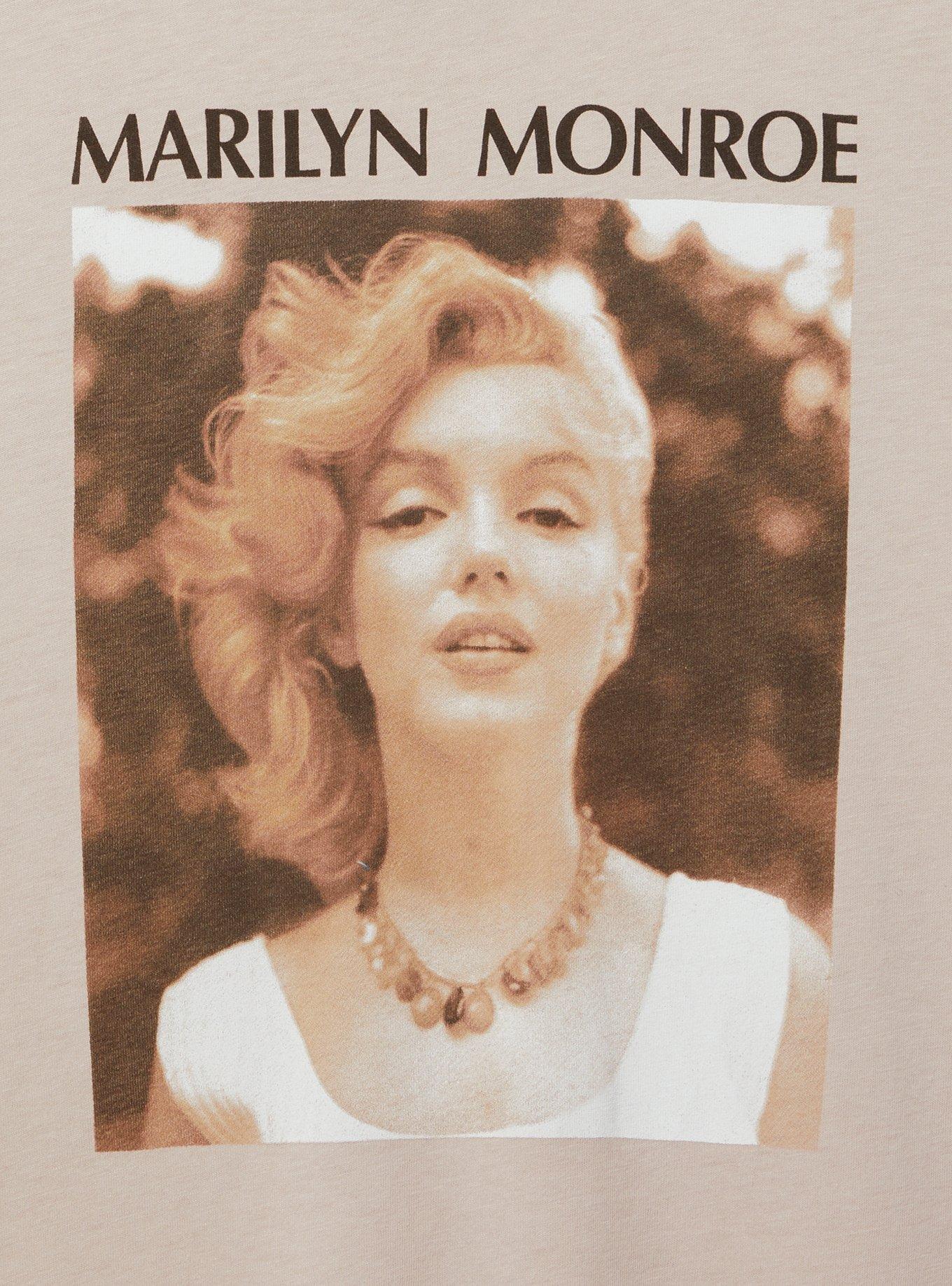 Marilyn Monroe Classic Fit Cotton Crew Tee