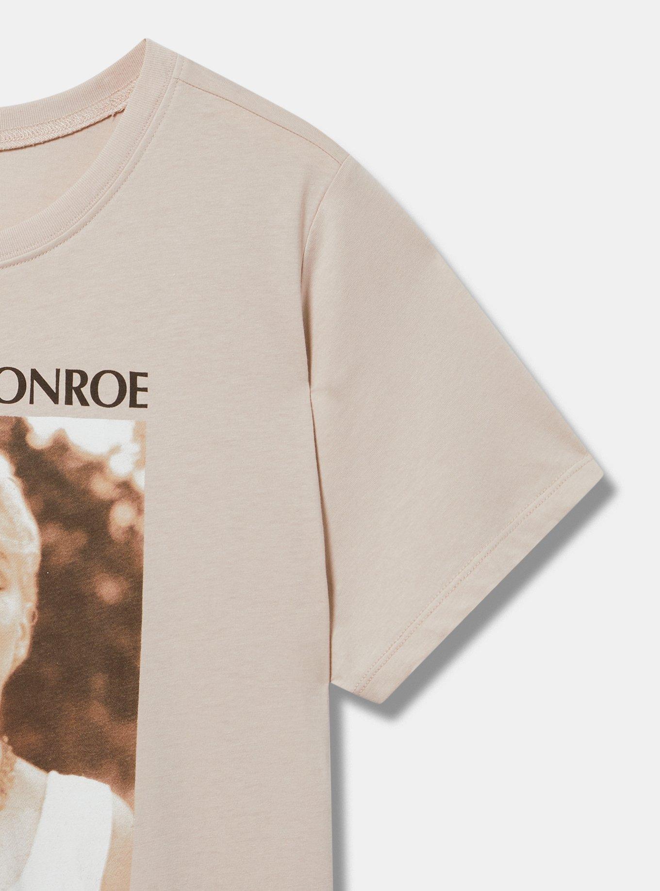 Marilyn Monroe Classic Fit Cotton Crew Tee