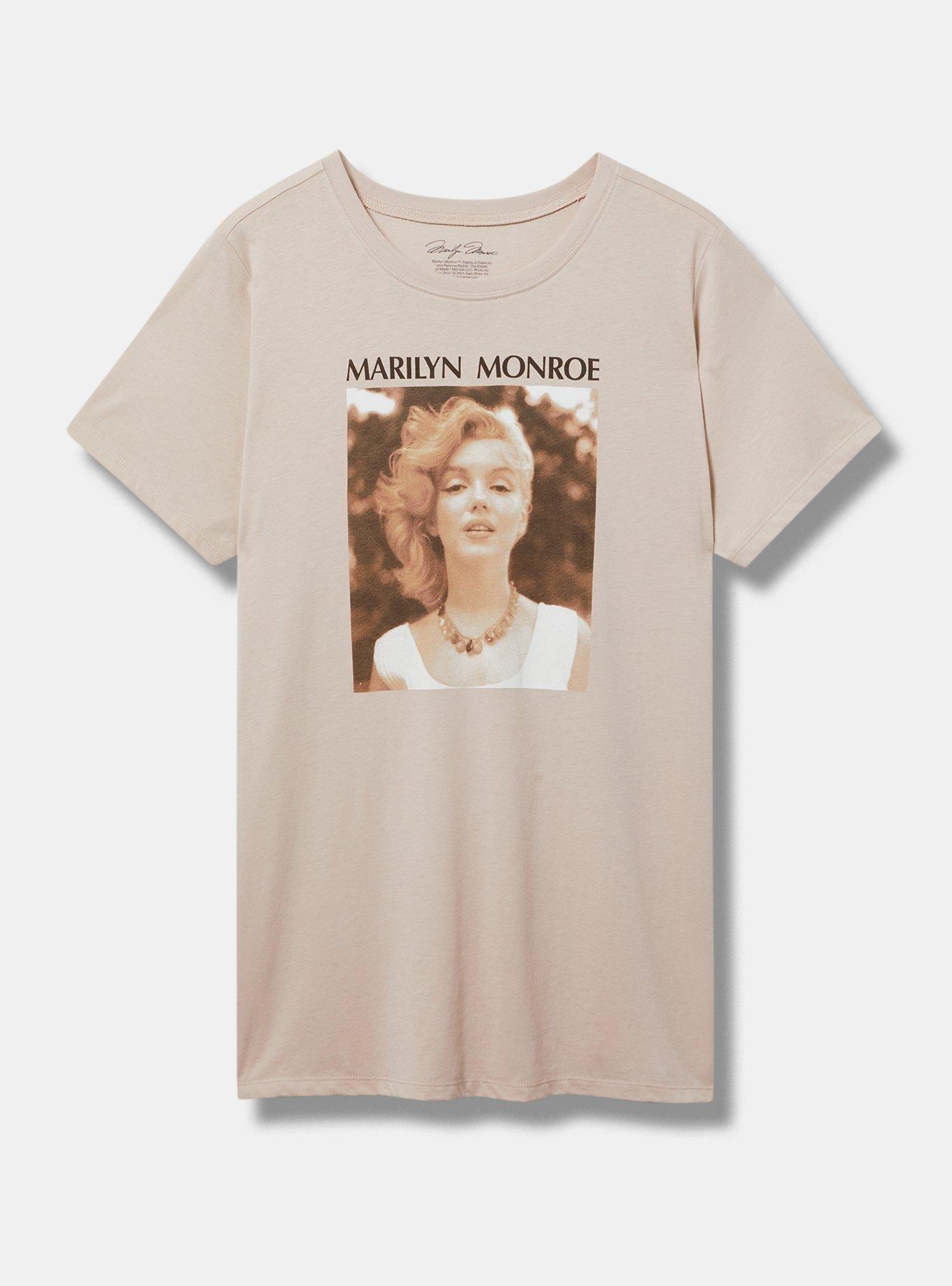 Marilyn Monroe Classic Fit Cotton Crew Tee