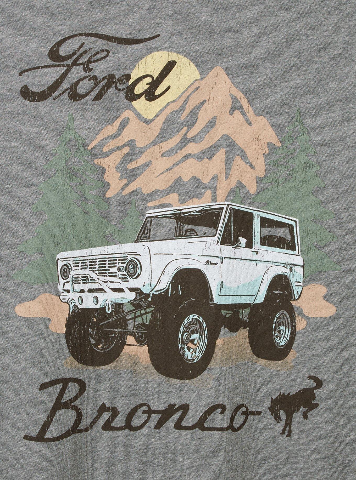 Ford Bronco Classic Fit Cotton Crew Tee