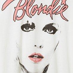 Blondie Classic Fit Cotton Crew Tee, BLANC DE BLANC, swatch