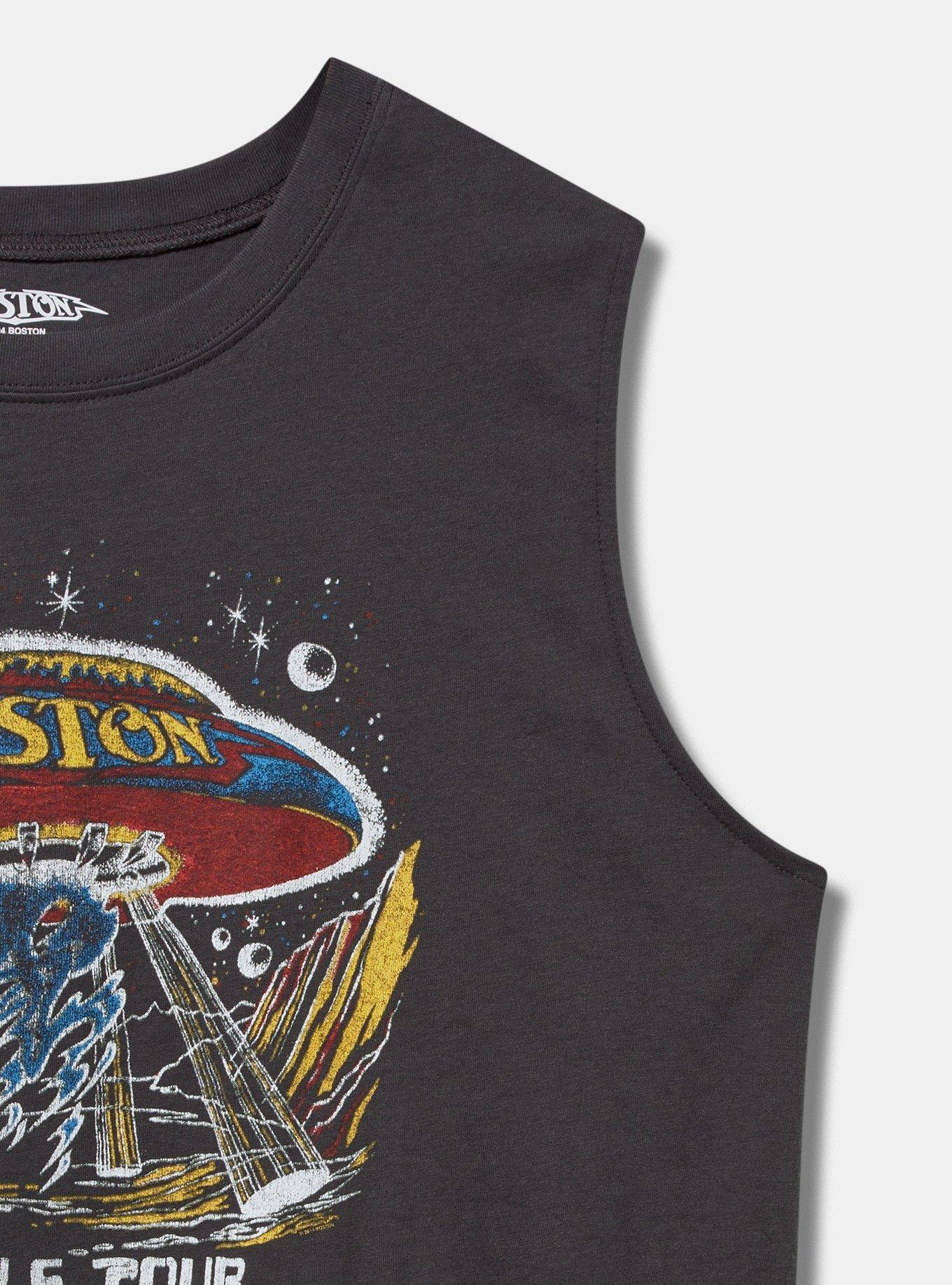 Boston Relax Fit Cotton Crew Tank