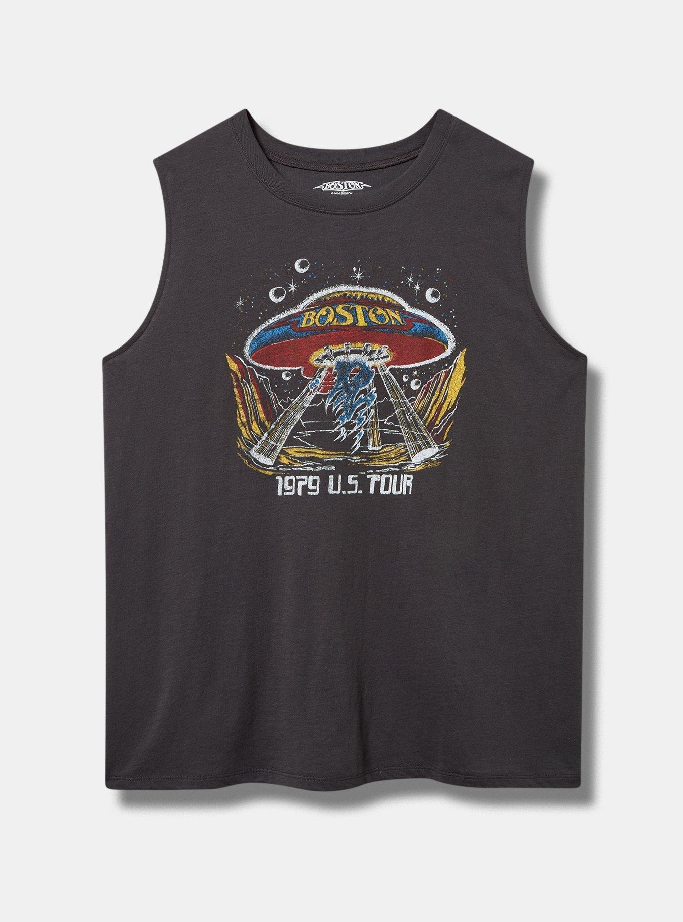 Boston Relax Fit Cotton Crew Tank