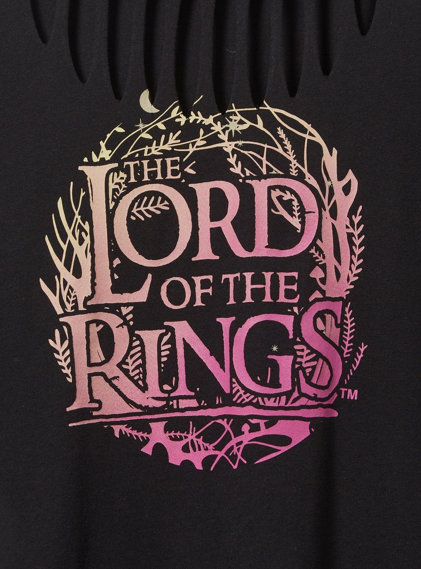 Lord Of The Rings Relax Fit Cotton Slash Tee, DEEP BLACK, alternate
