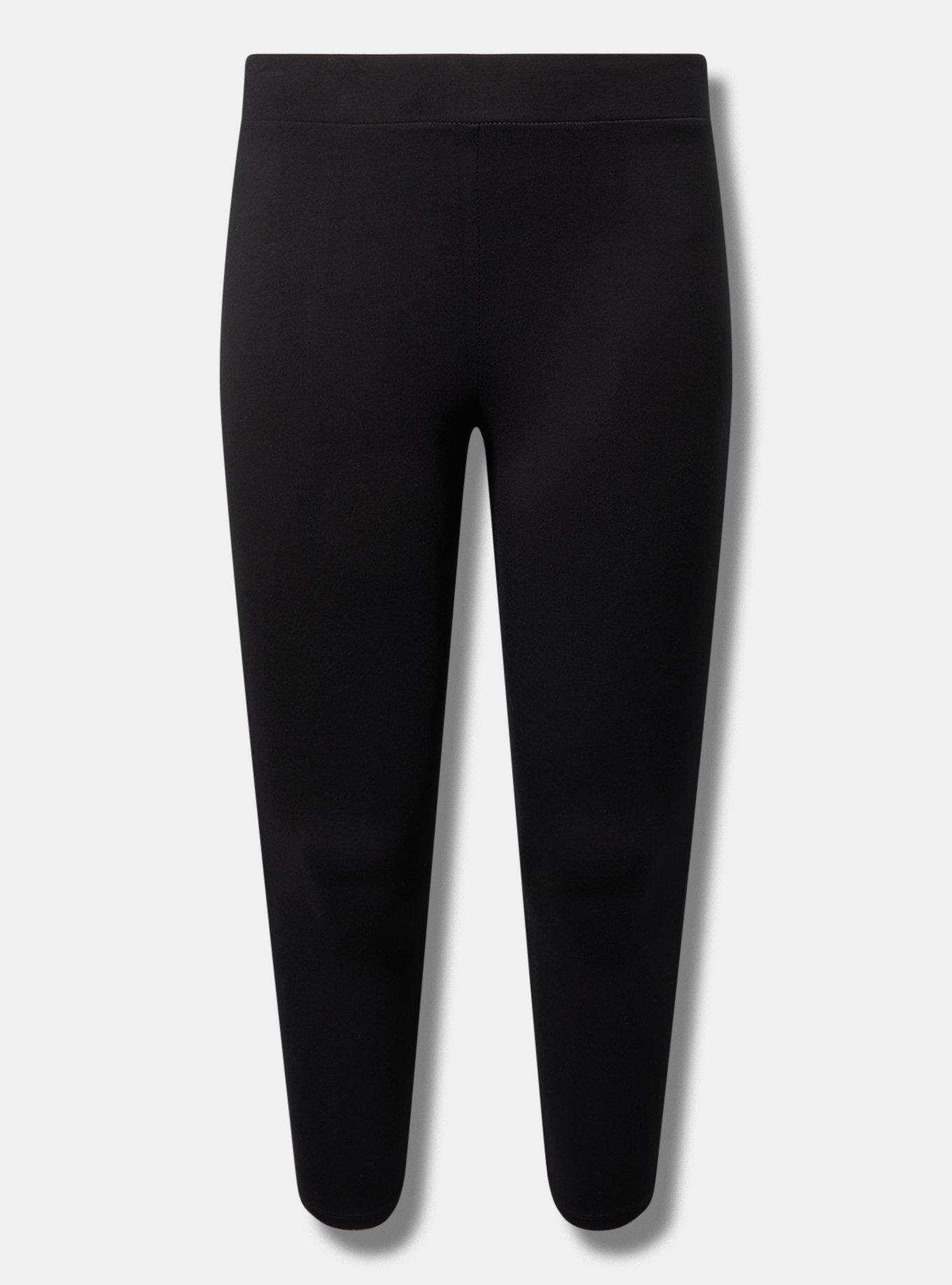 Crop Signature Waist Destroyed Back Leg Legging