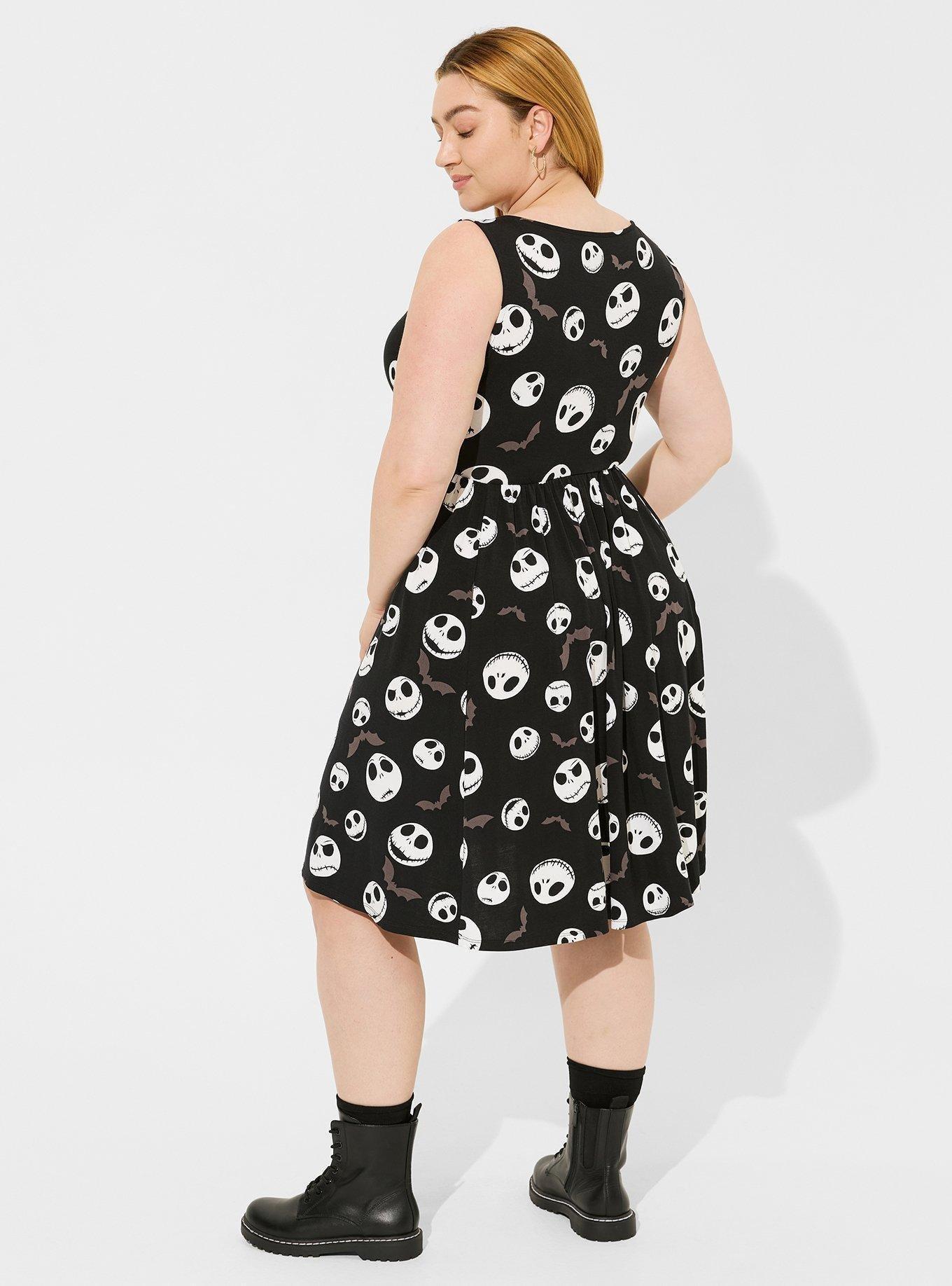 disney christmas dress plus size Her Universe Disney Holiday Velvet Long-Sleeve Dress Plus Size