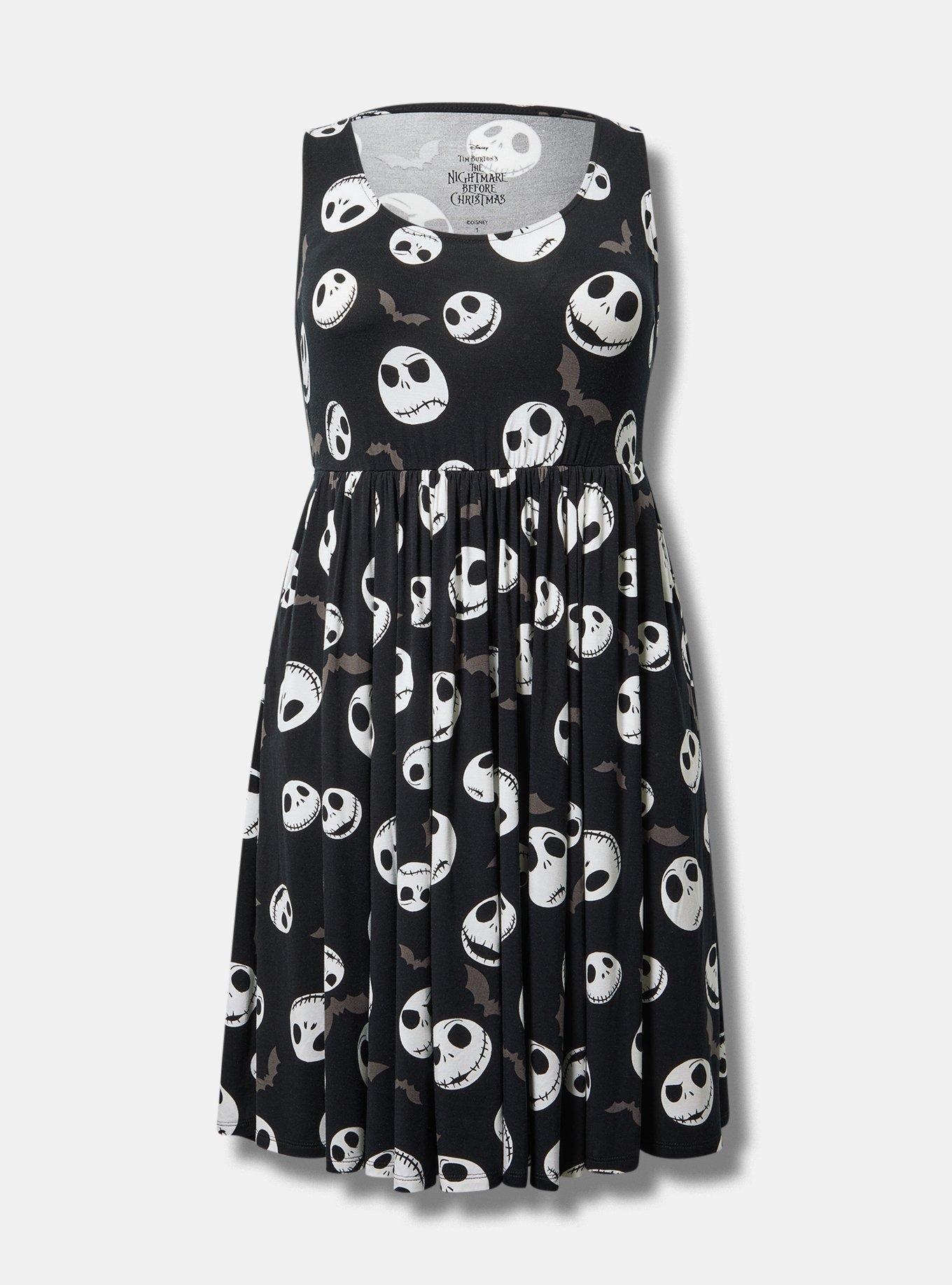 nightmare before christmas skater dress Plus Size - Disney Nightmare Before Christmas Jack Skater Dress