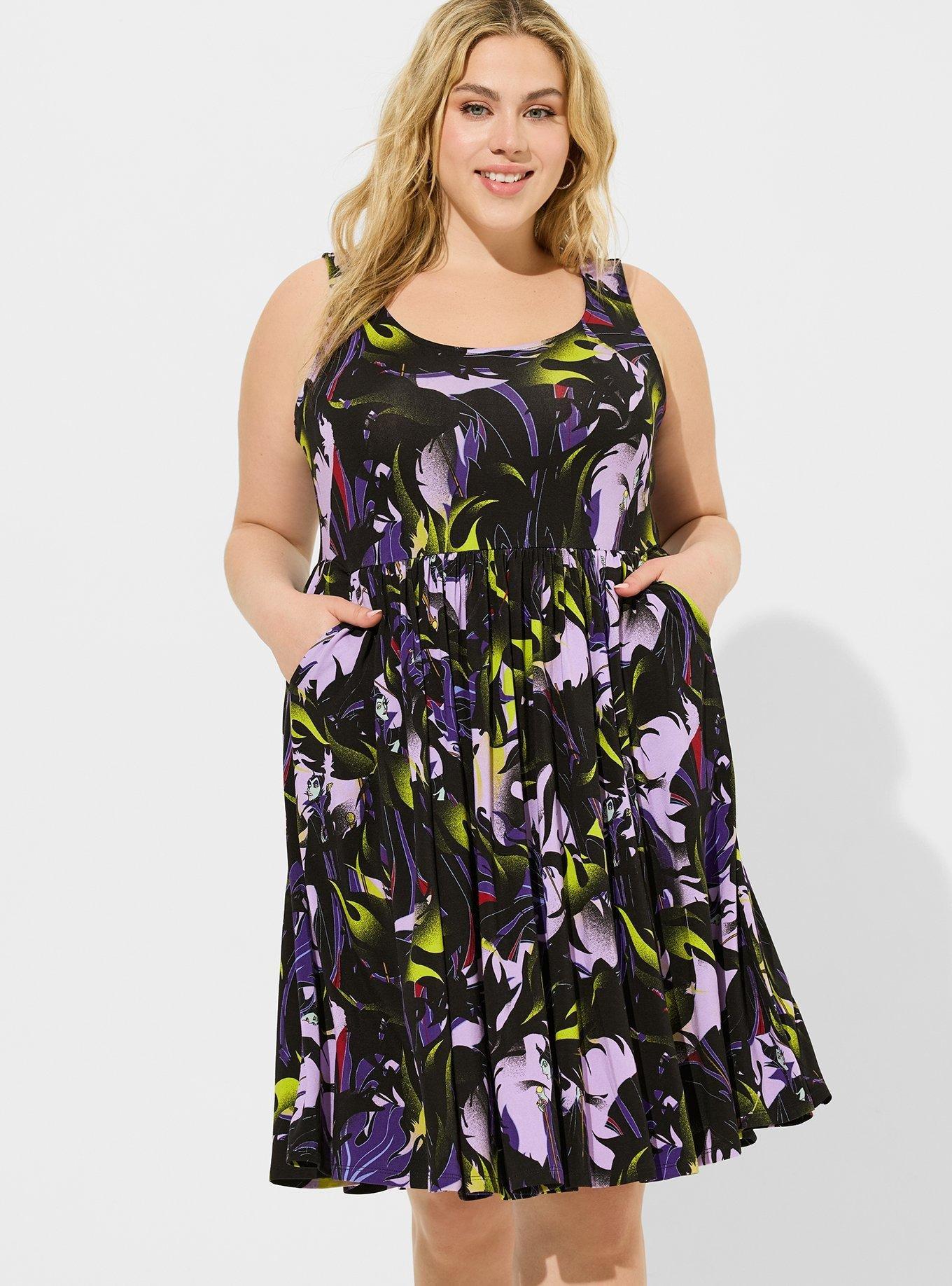 Torrid maleficent dress top
