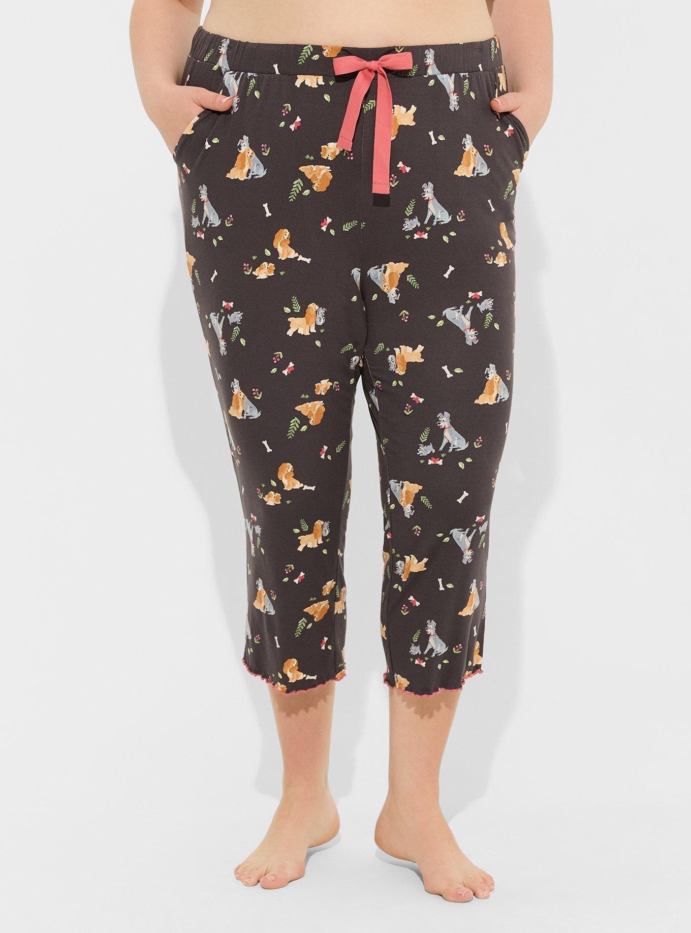 Disney Lady And Tramp Lettuce Edge Sleep Pant