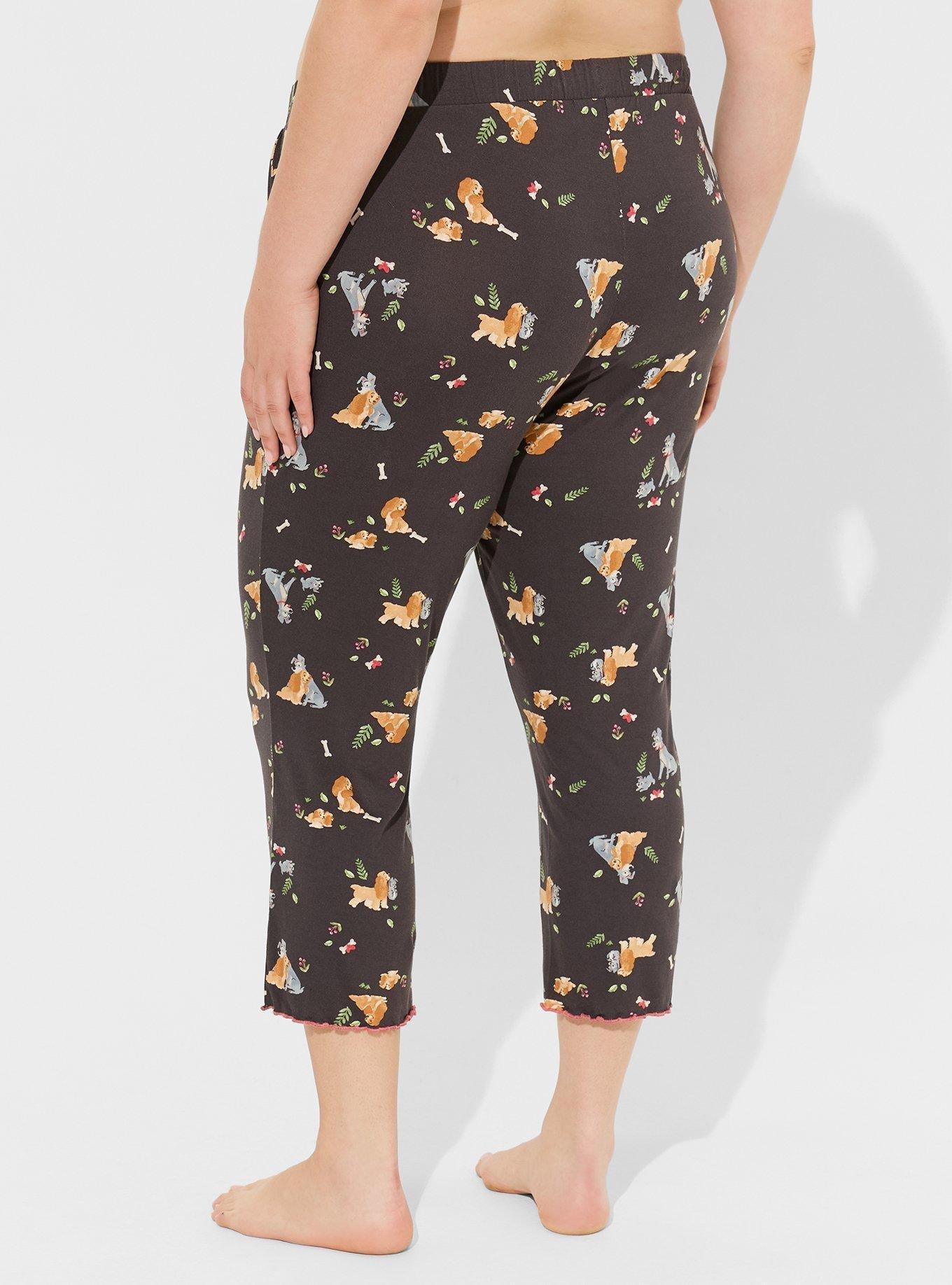 Disney Lady And Tramp Lettuce Edge Sleep Pant