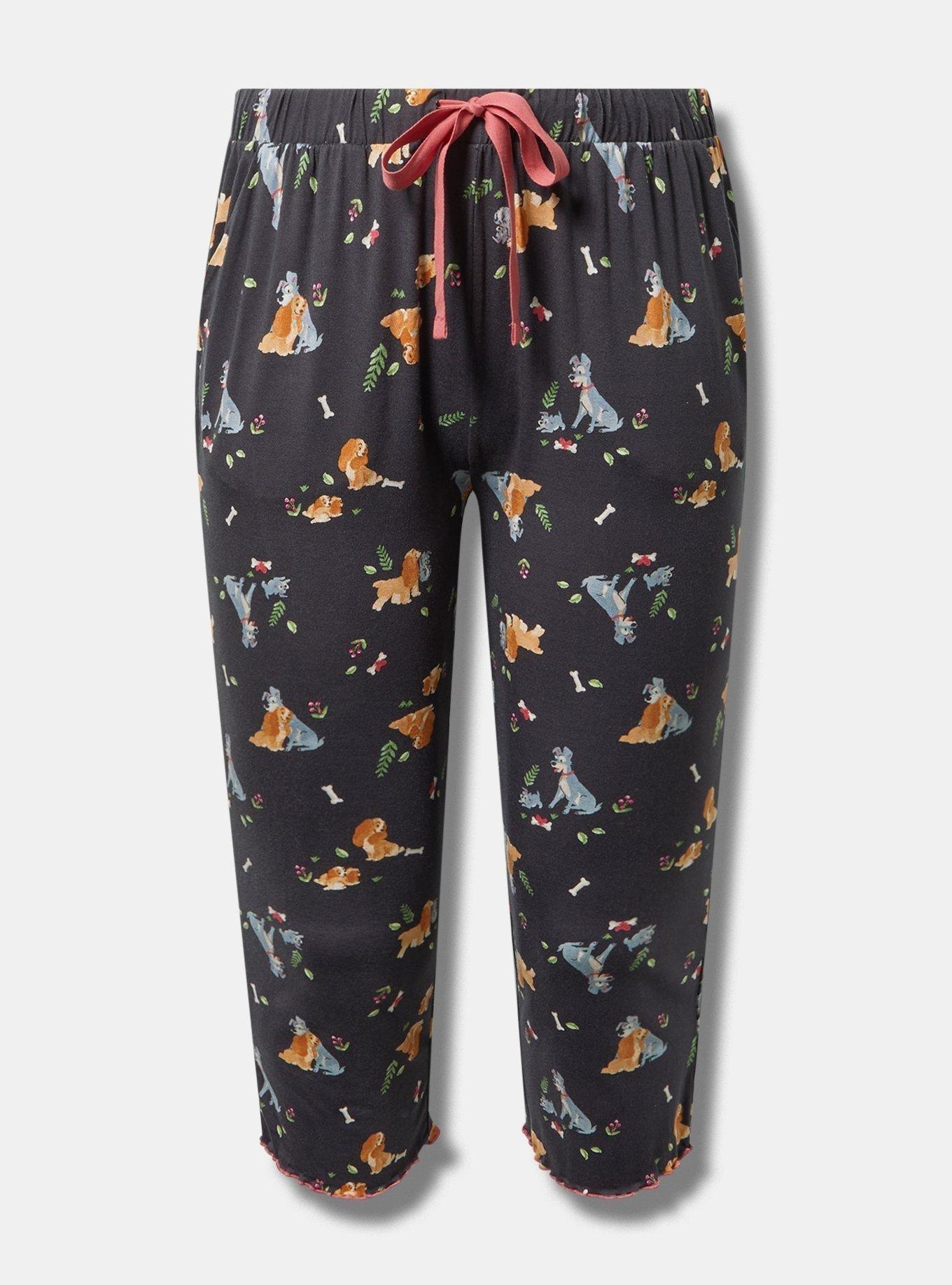 Disney Lady And Tramp Lettuce Edge Sleep Pant