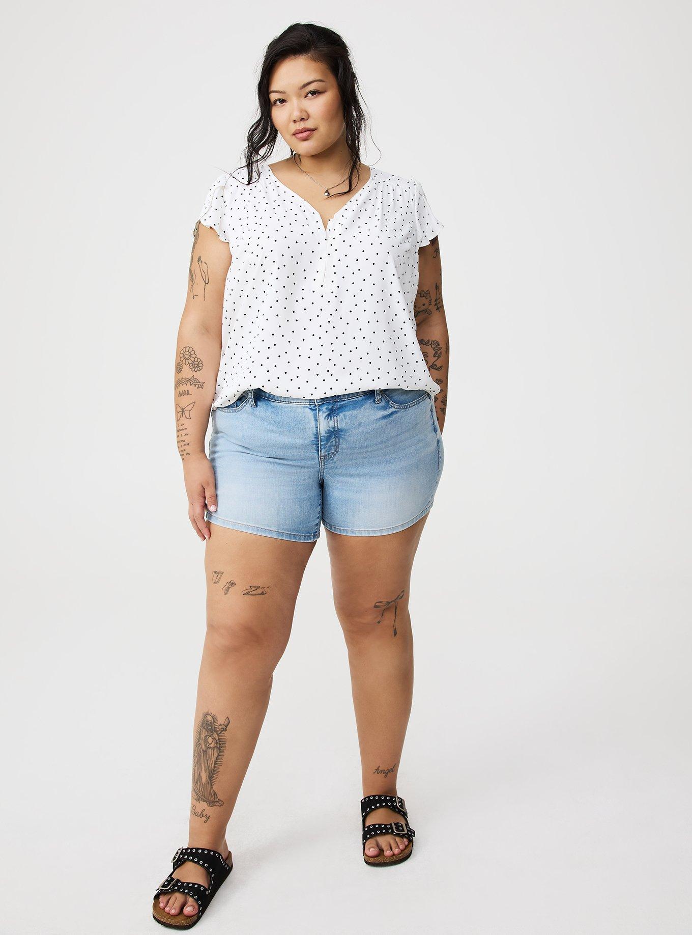 Harper Georgette Hook & Eye Blouse