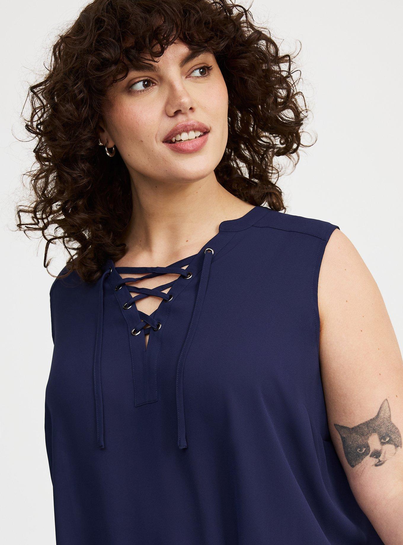 Harper Sleeveless Pullover Blouse