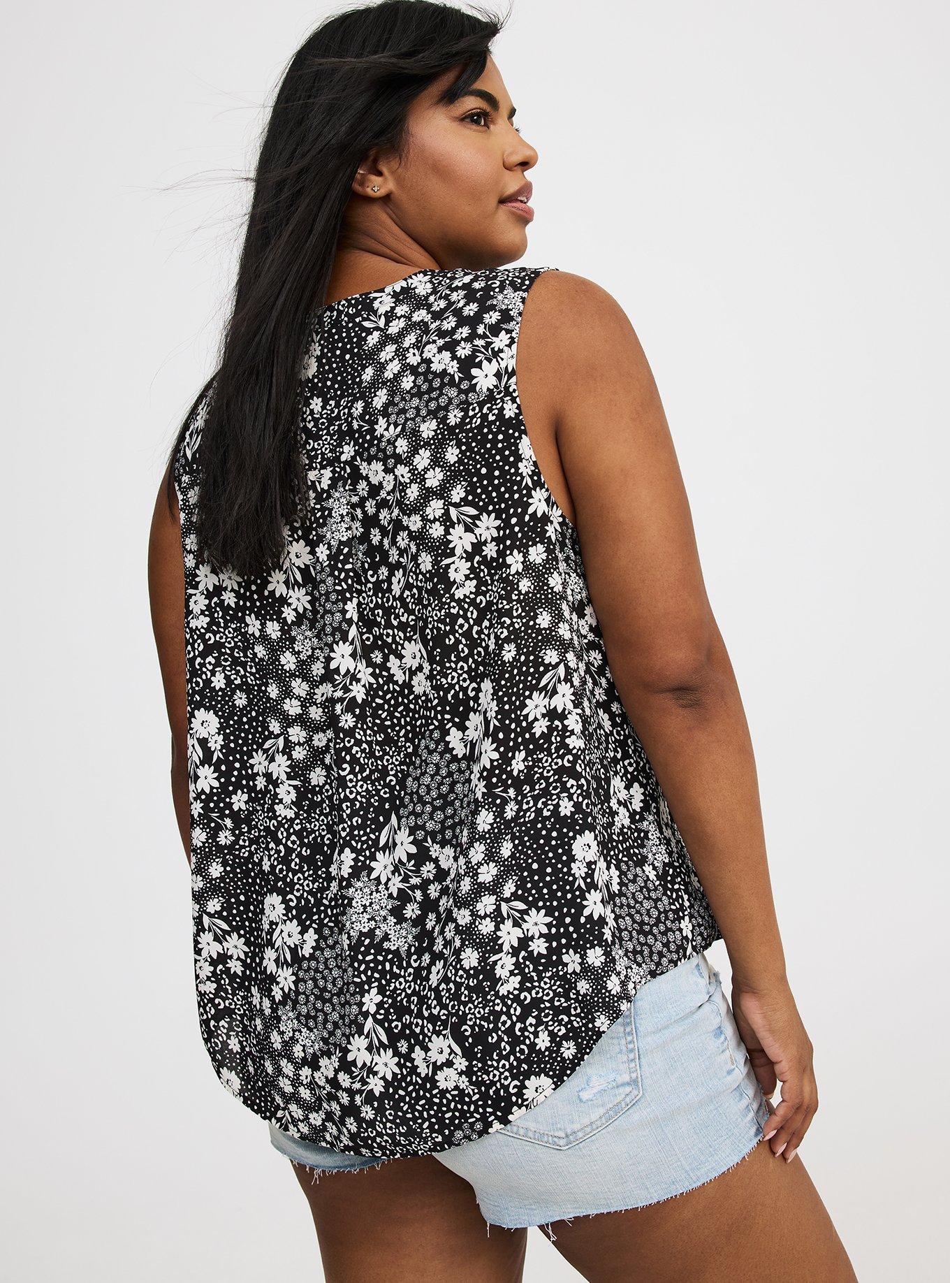 Harper Sleeveless Pullover Blouse