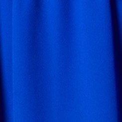Plus Size Mini Chiffon Ruffle Surplice Dress, ELECTRIC BLUE, swatch