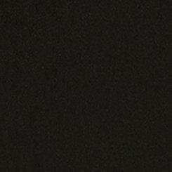 Studio Knit Off Shoulder Ruffle Rosette Top, DEEP BLACK, swatch