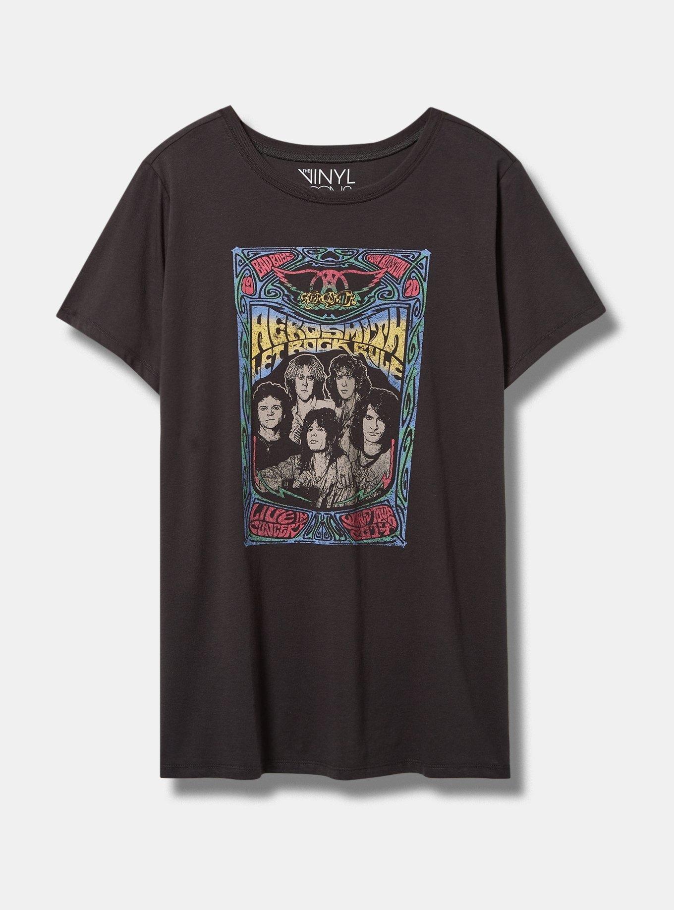 Aerosmith Classic Fit Cotton Crew Tee