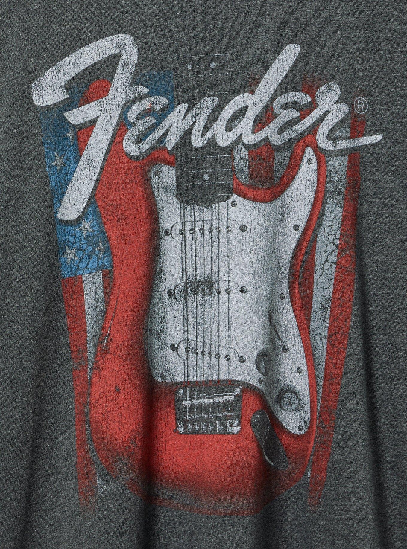 Fender Oversize Fit Cotton Crew Tee