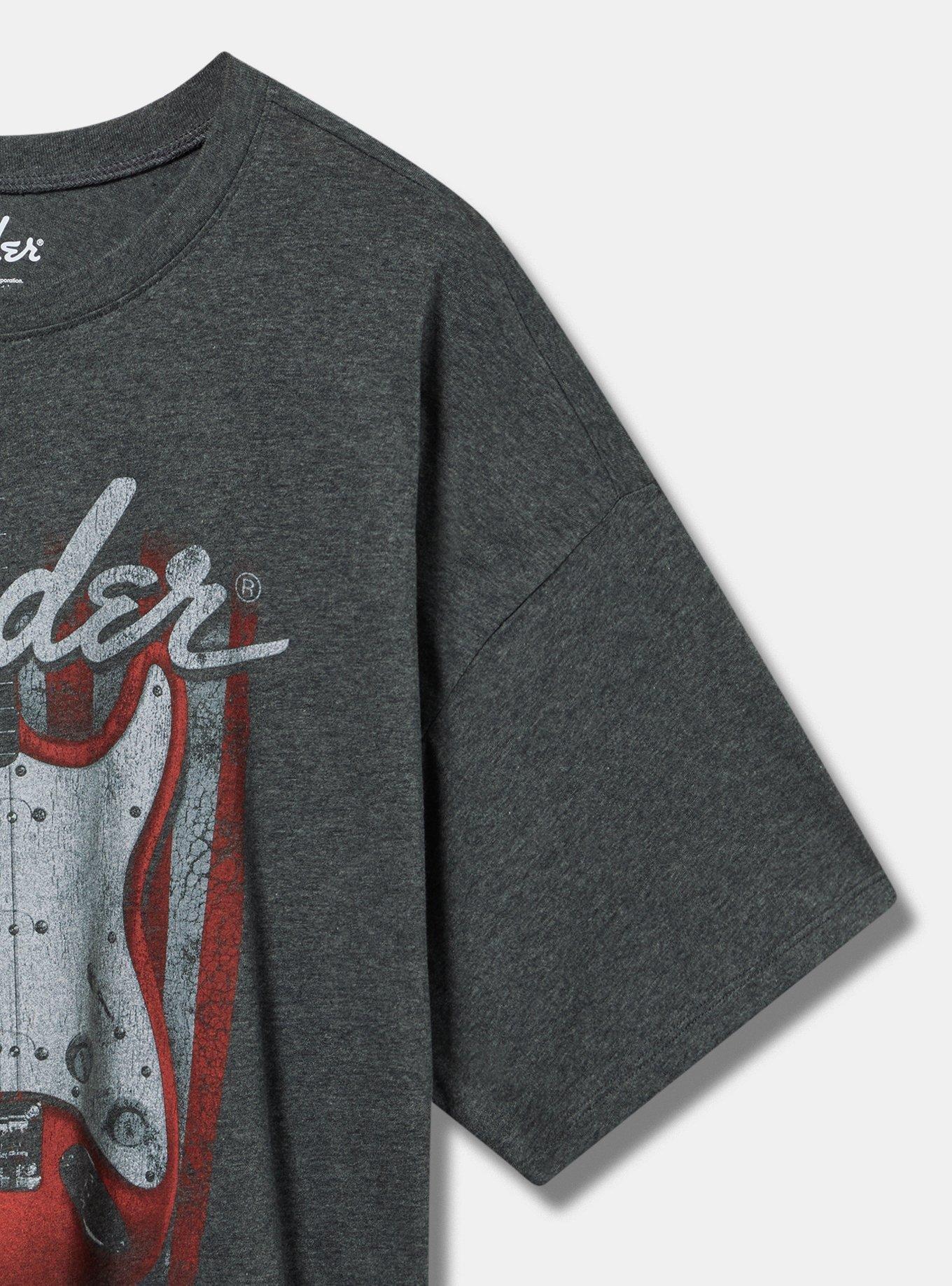 Fender Oversize Fit Cotton Crew Tee