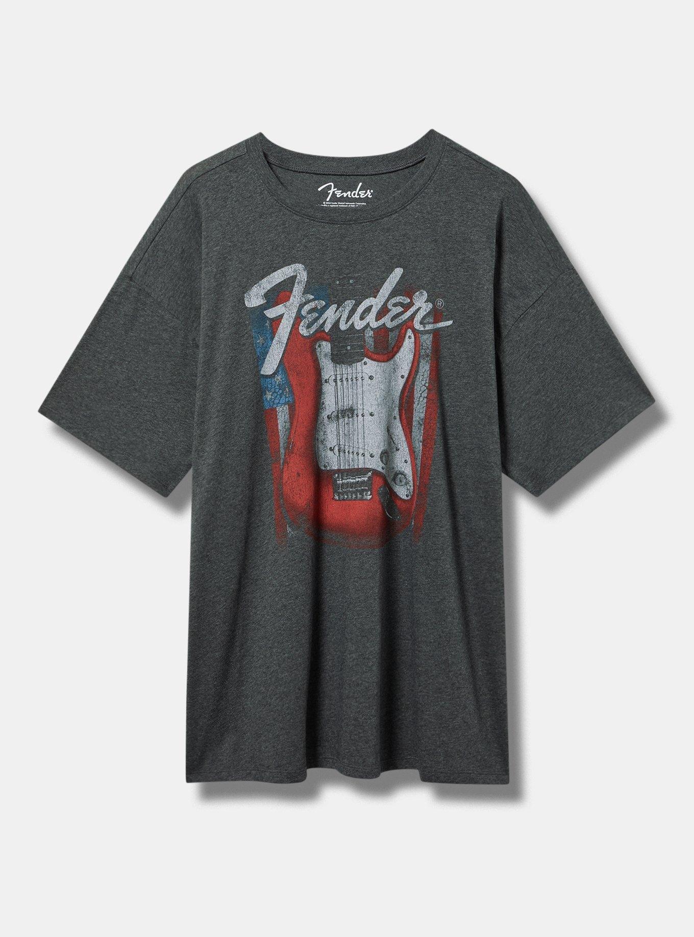 Fender Oversize Fit Cotton Crew Tee