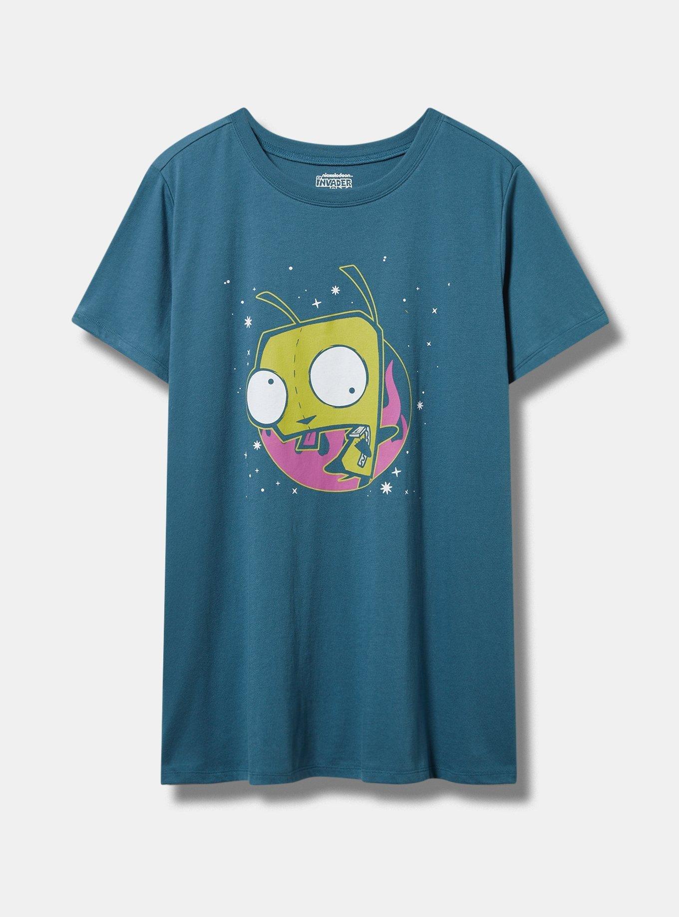 Plus Size - Invader Zim Gir Classic Fit Cotton Crew Tee - Torrid